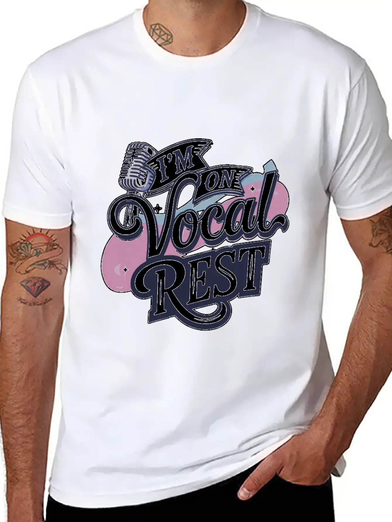 I'm On Vocal Rest 4 Unisex Casual T-Shirt – Clean Design For Daily Comfort