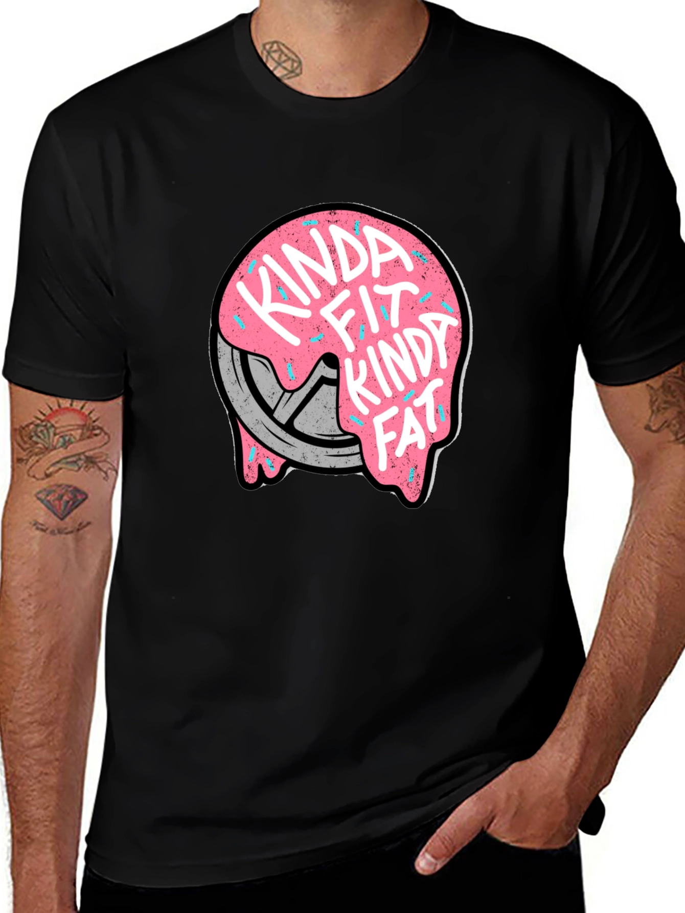 Kinda Fit Kinda Fat Donut T-Shirt