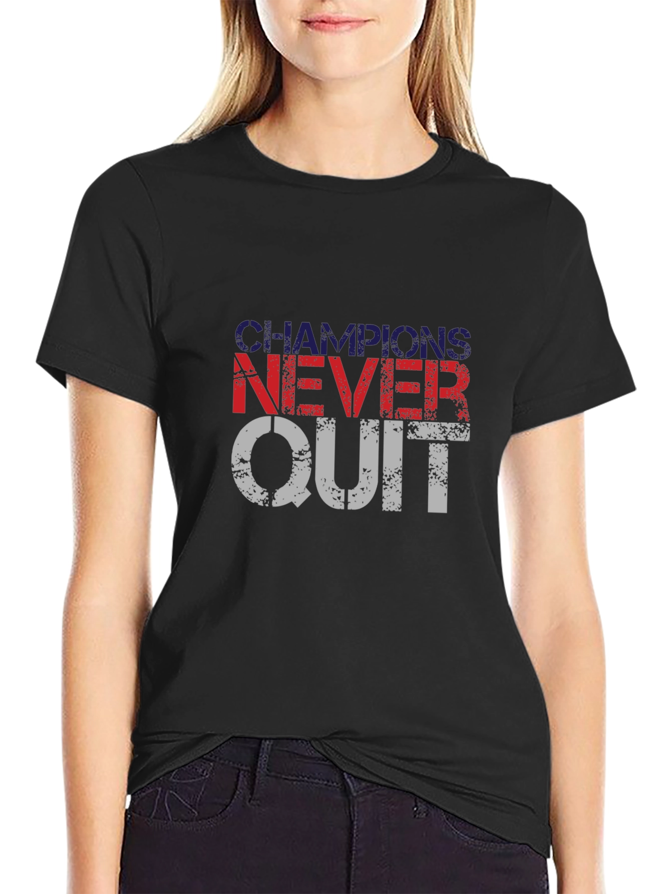 Champions Never Quit T-Shirt