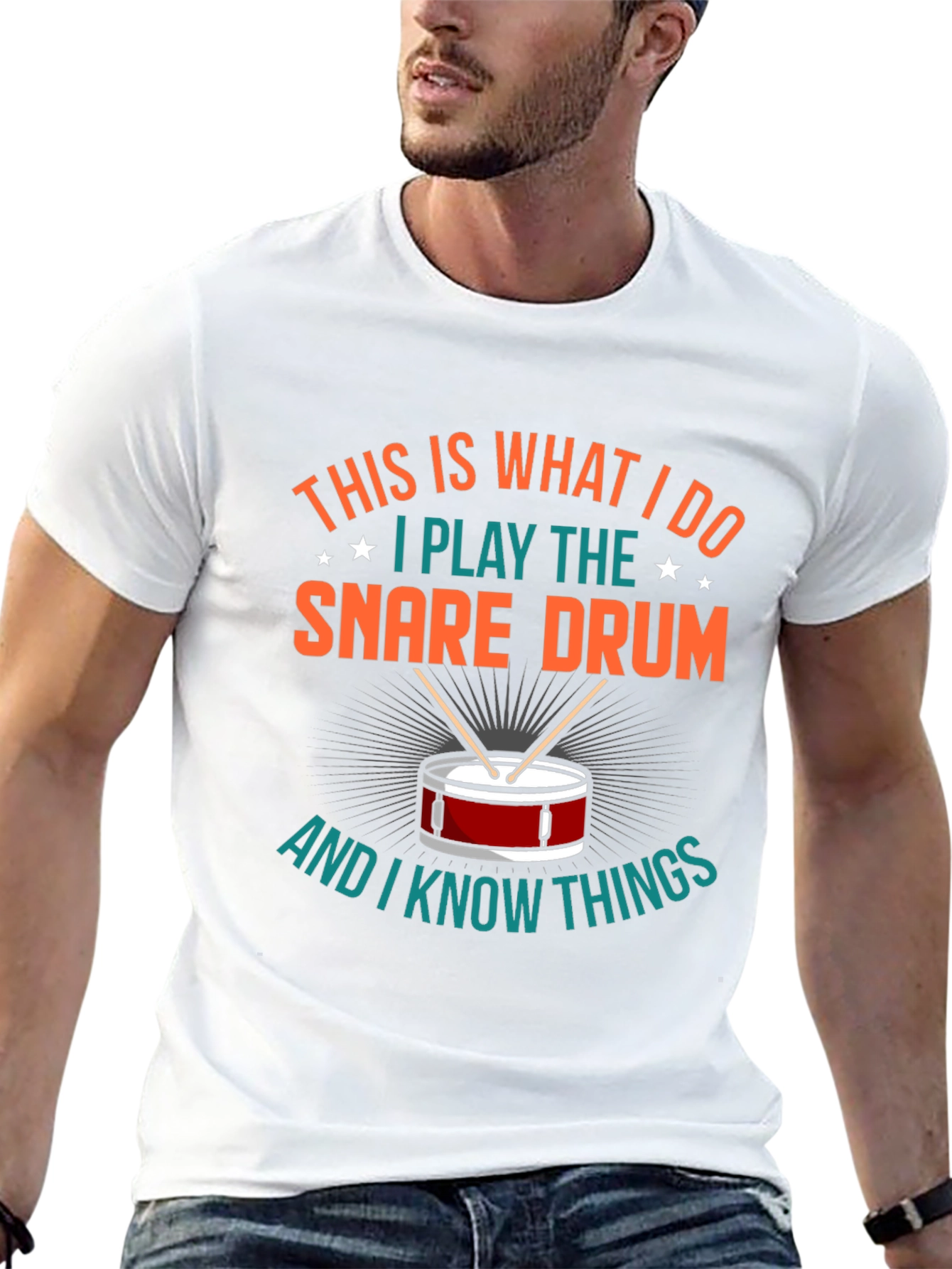 Snare Drum Player T-Shirt - I Know Things