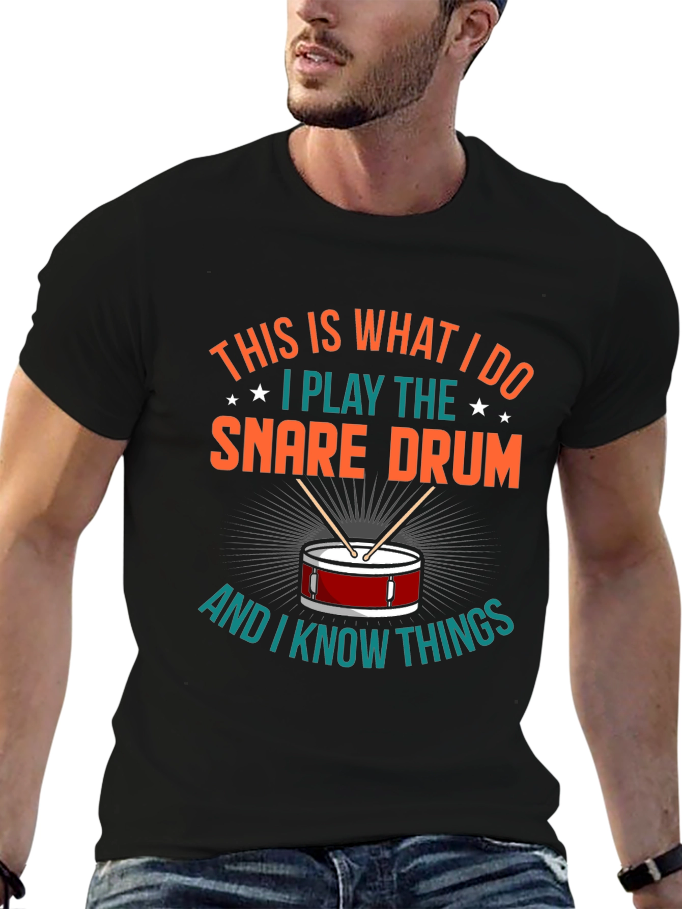 Snare Drum Player T-Shirt - I Know Things