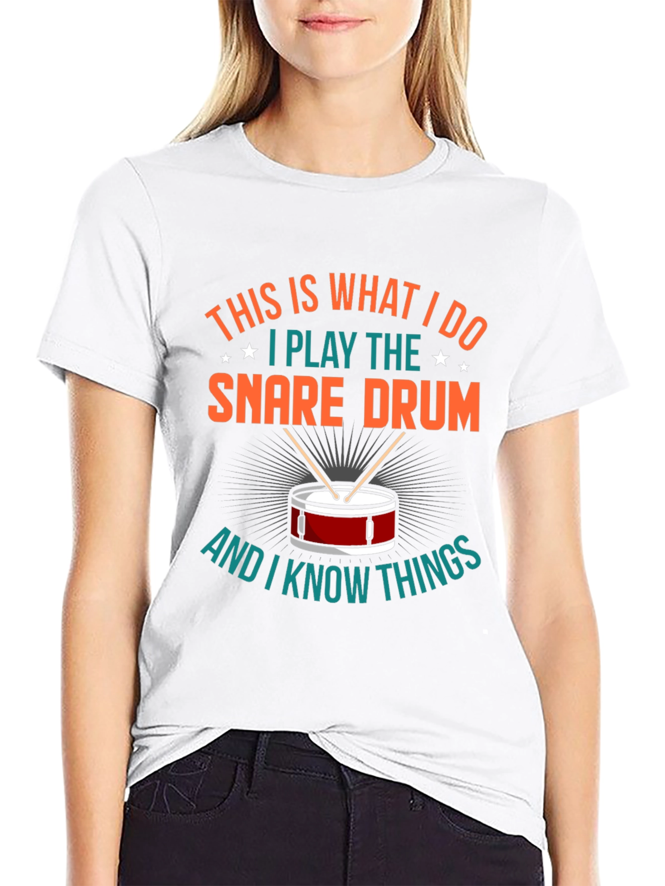 Snare Drum Player T-Shirt - I Know Things