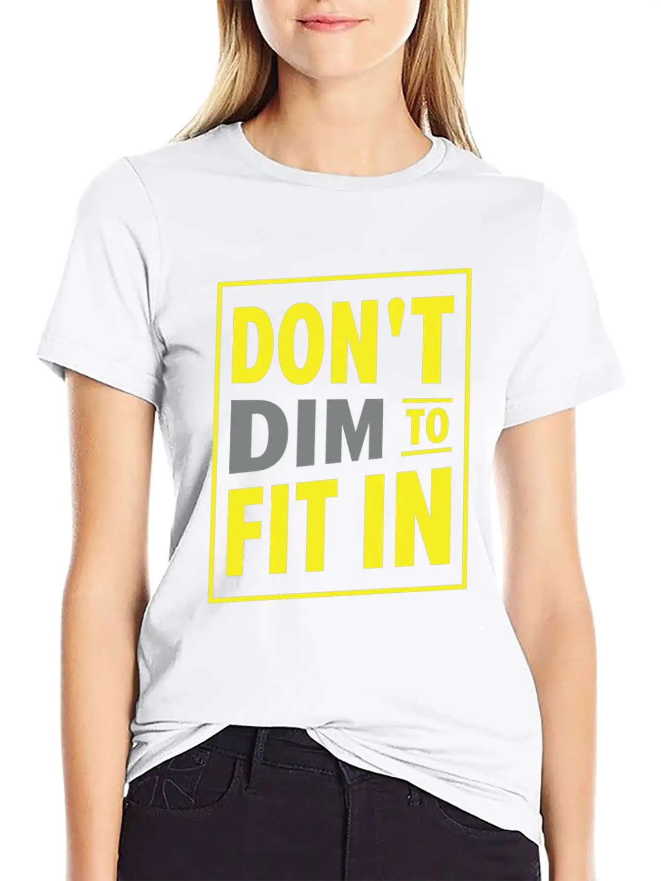 Inspirational Positive Thinker Self-care Motivator Unisex Casual T-Shirt – Clean Design For Daily Comfort