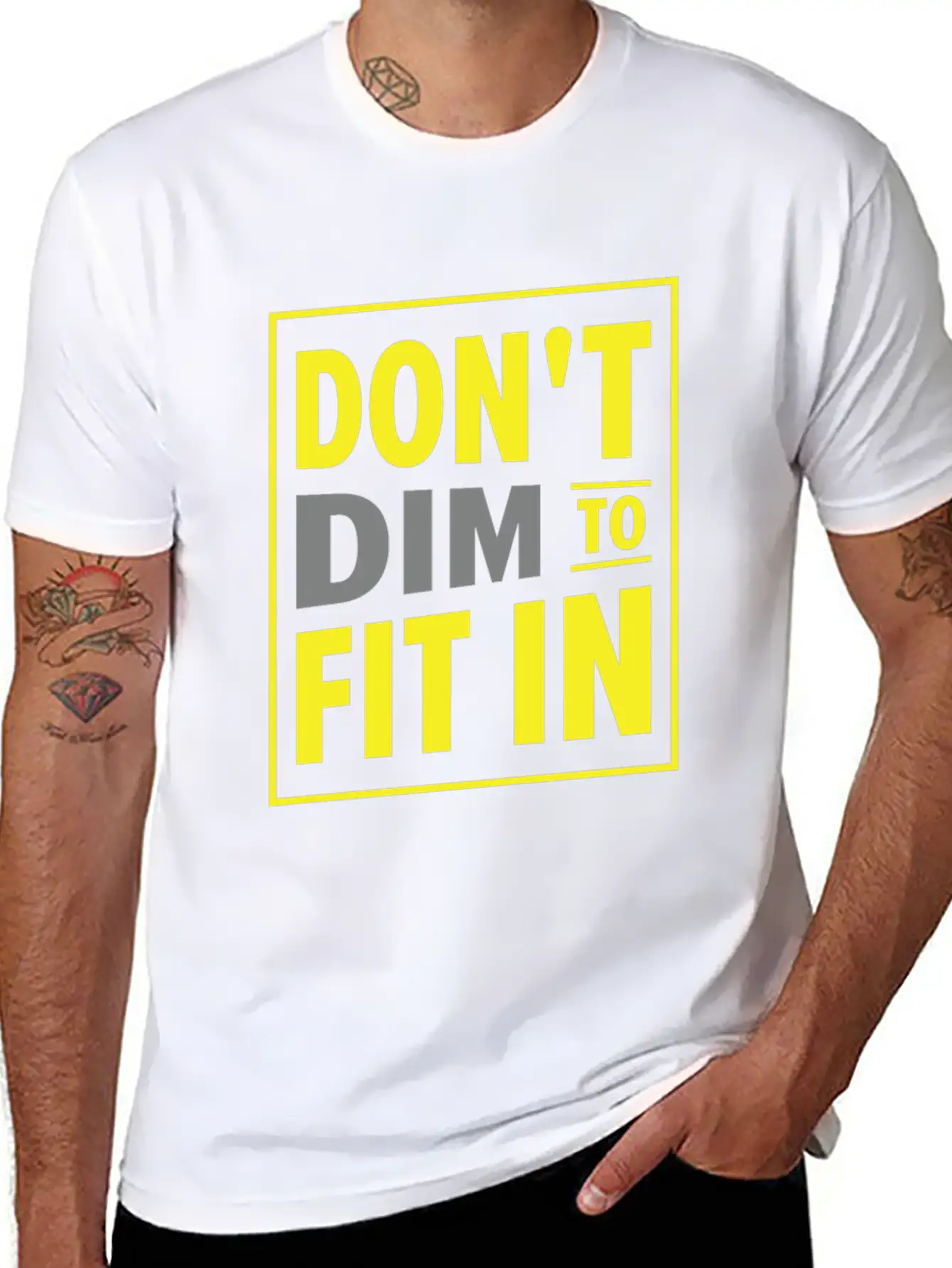 Inspirational Positive Thinker Self-care Motivator Unisex Casual T-Shirt – Clean Design For Daily Comfort