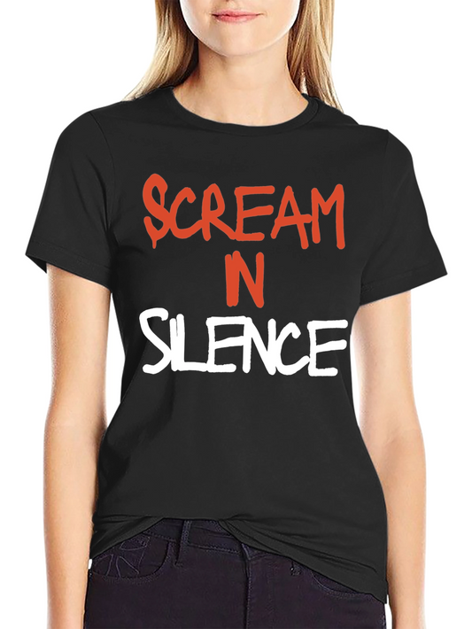 Scream in Silence Graphic Tee