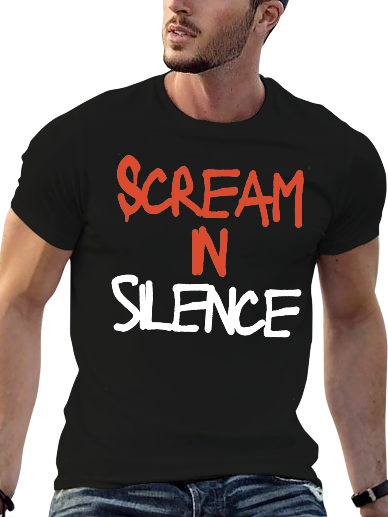 Scream in Silence Graphic Tee