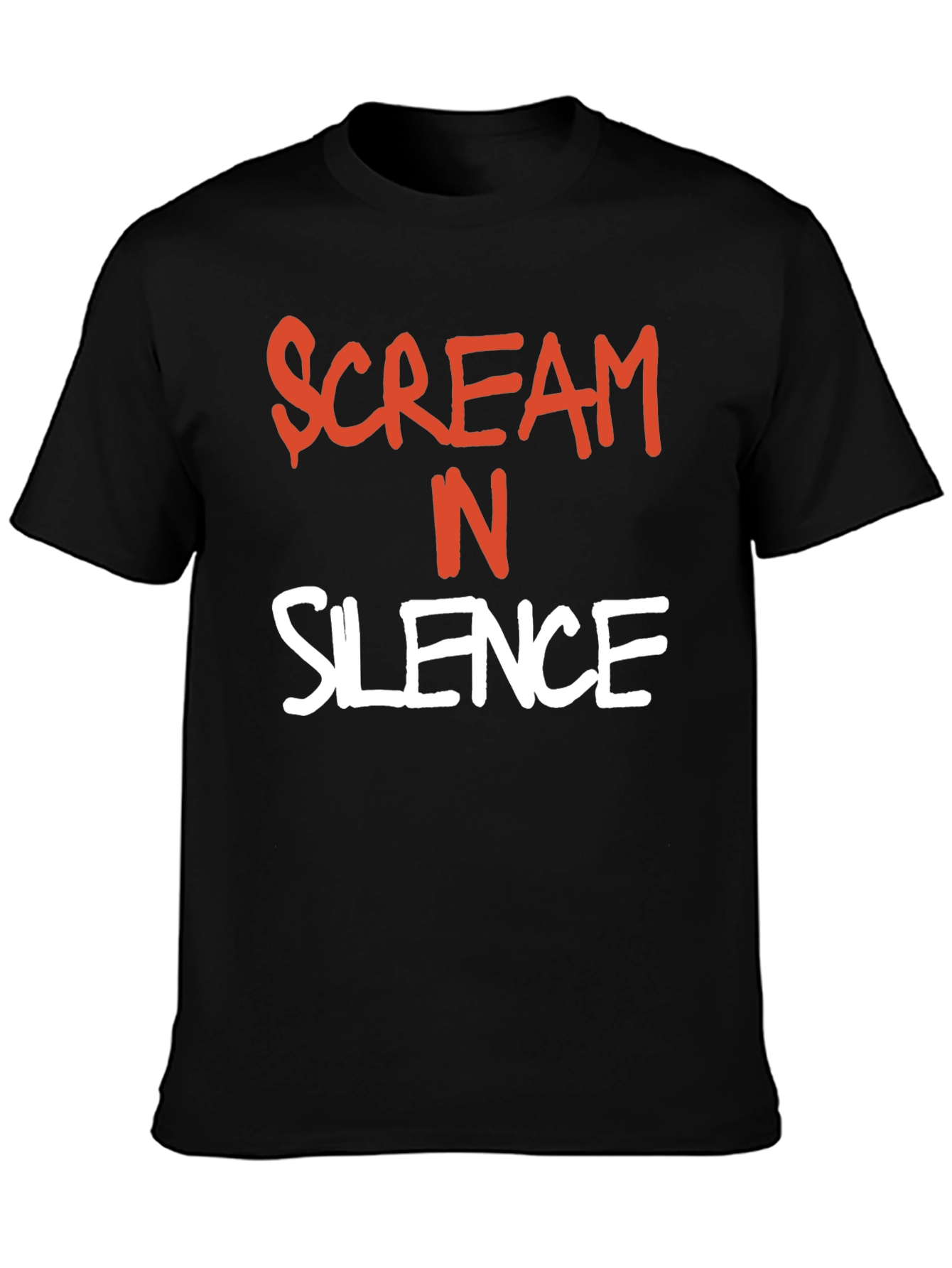 Scream in Silence Graphic Tee