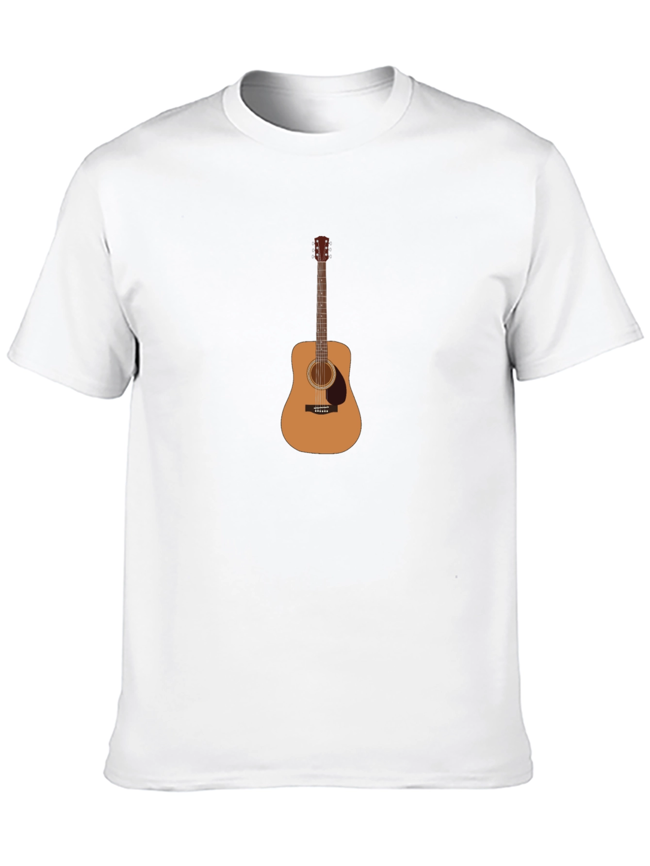 Guitar Graphic Tee - Mens Black T-Shirt
