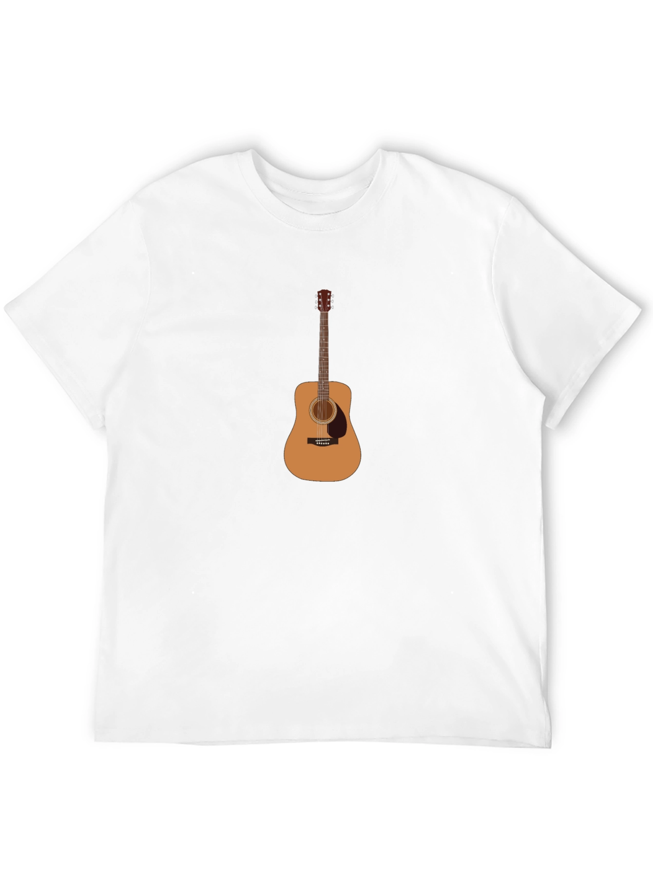 Guitar Graphic Tee - Mens Black T-Shirt