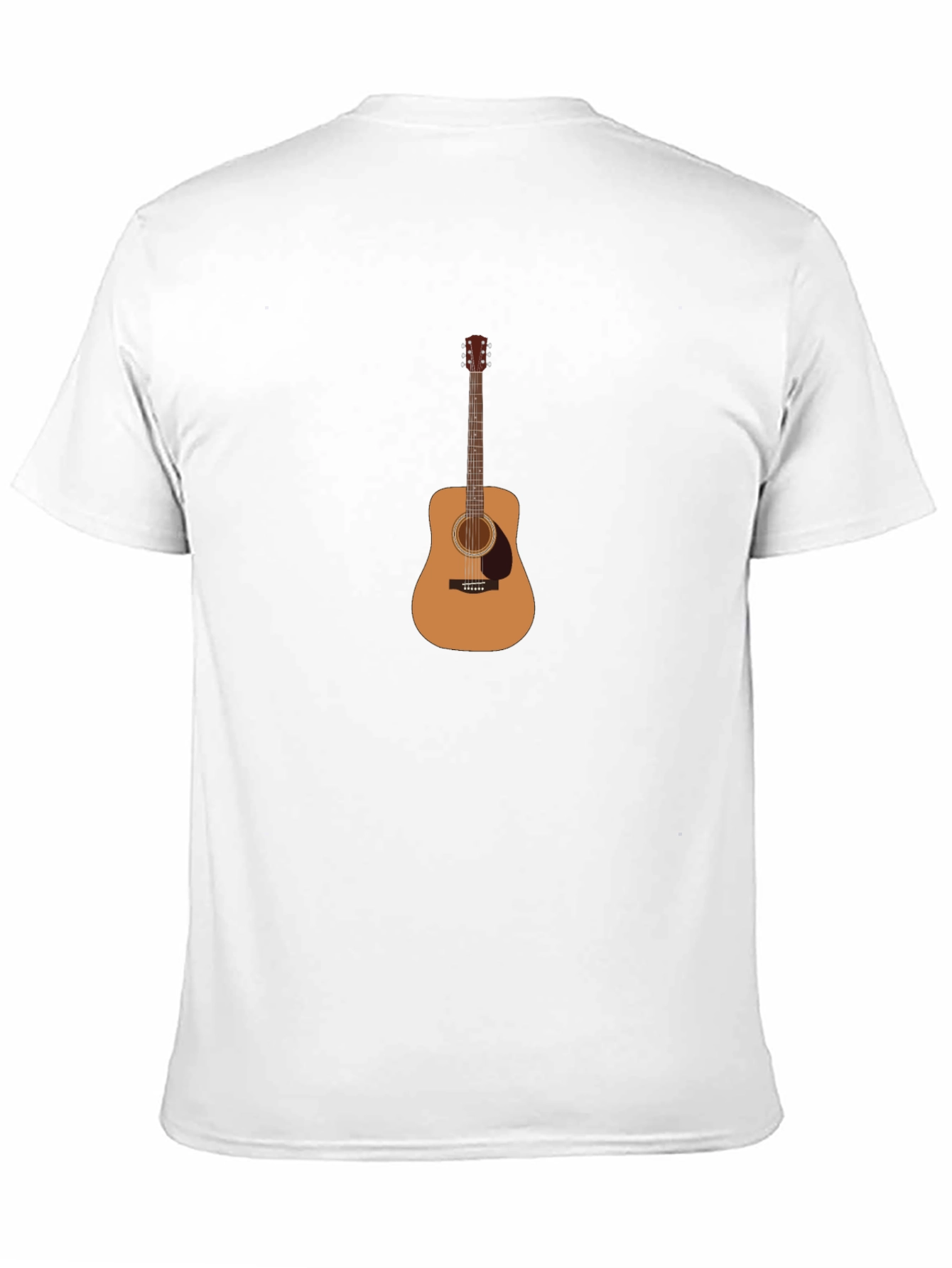Guitar Graphic Tee - Mens Black T-Shirt