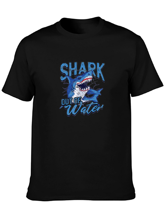 Shark Out of Water Graphic T-Shirt