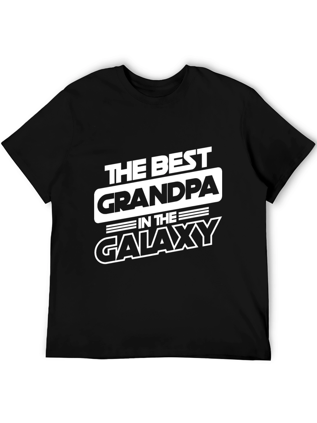 Best Grandpa in the Galaxy Graphic T-Shirt