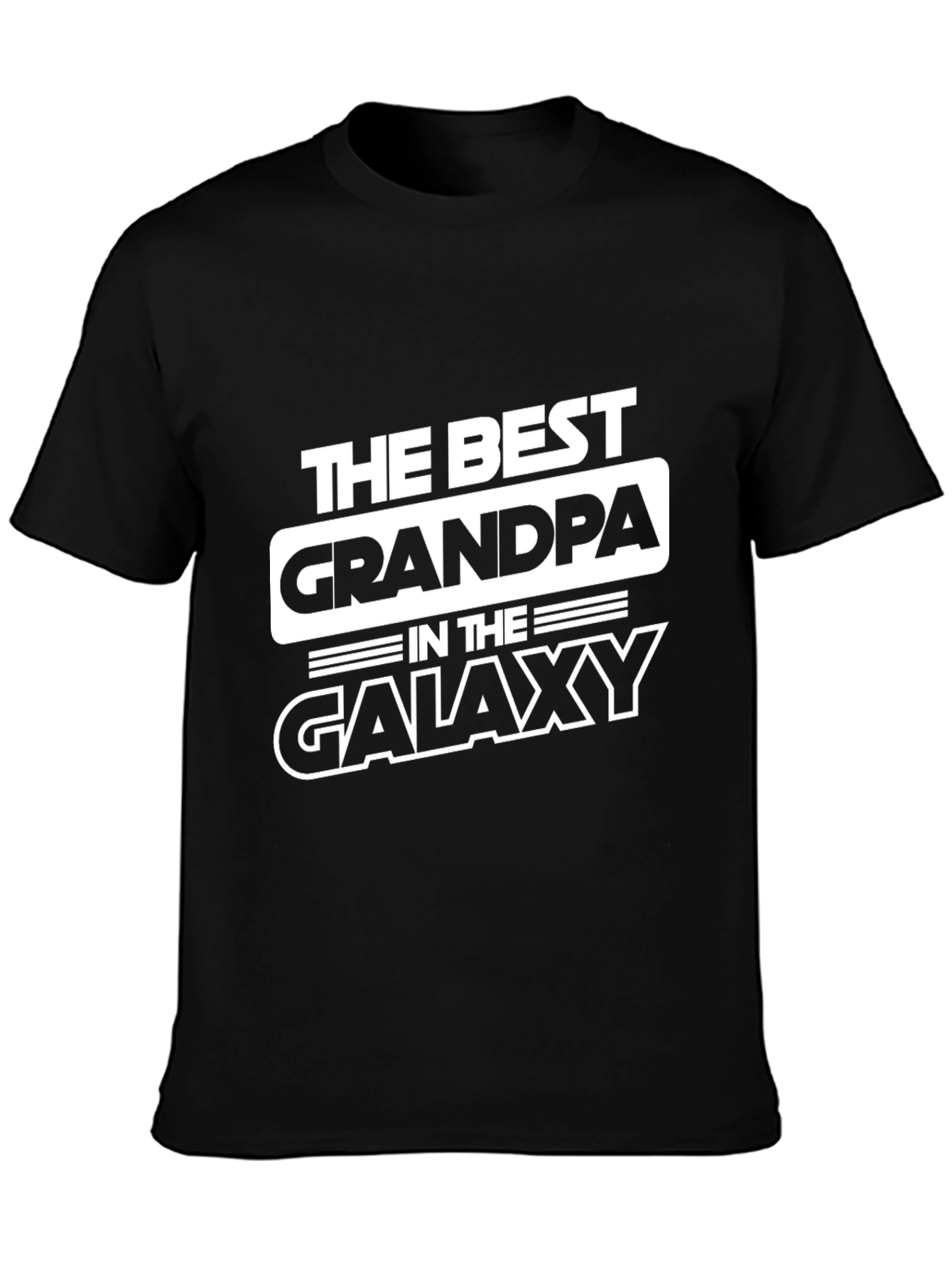 Best Grandpa in the Galaxy Graphic T-Shirt