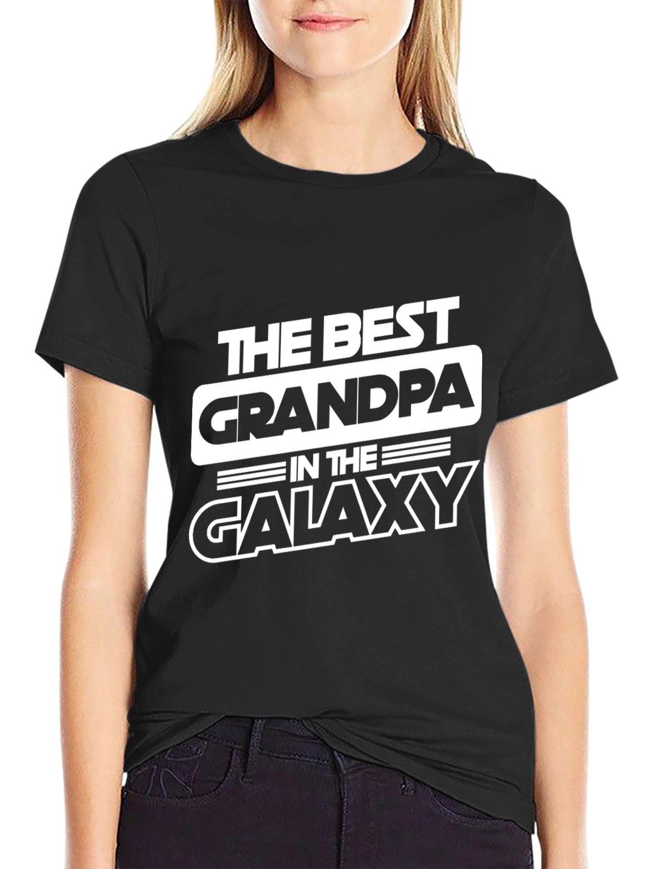 Best Grandpa in the Galaxy Graphic T-Shirt