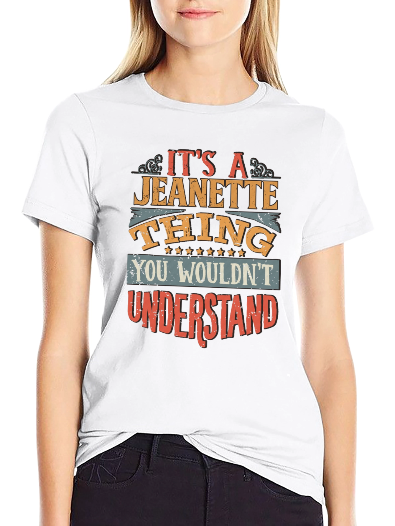Its A Jeanette Thing T-Shirt - Funny Name Tee