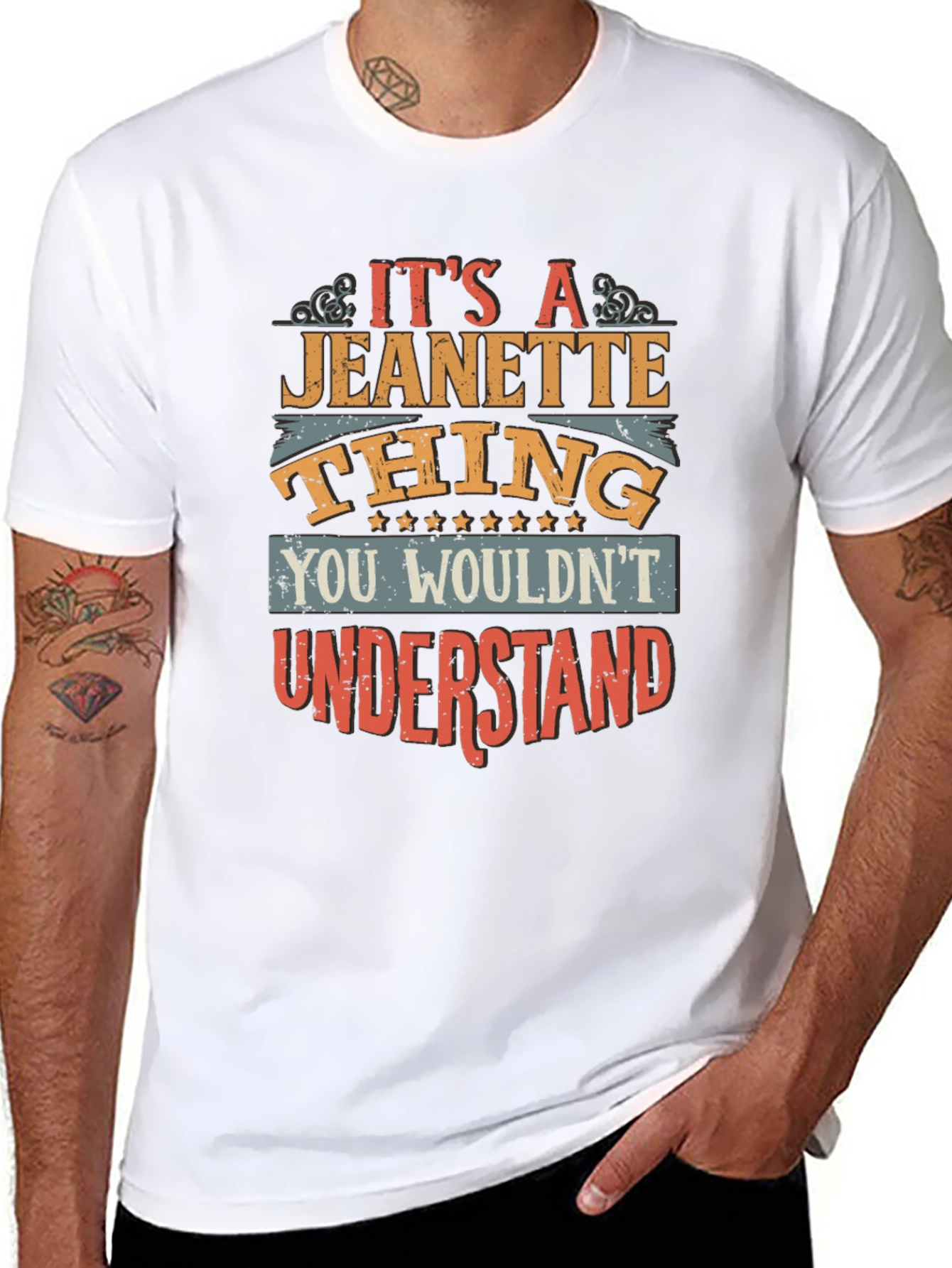 Its A Jeanette Thing T-Shirt - Funny Name Tee