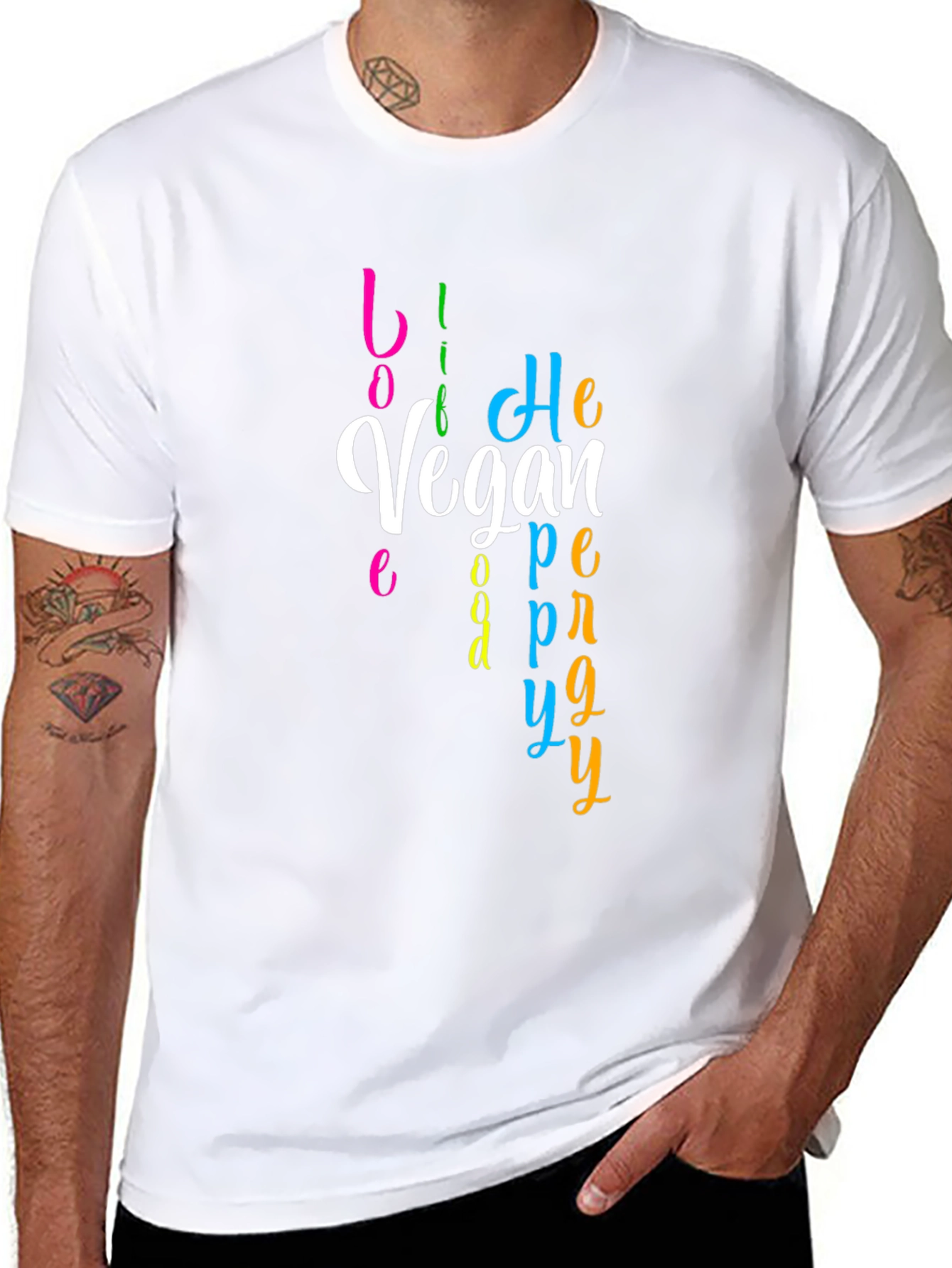 Vegan Lifestyle Black T-Shirt
