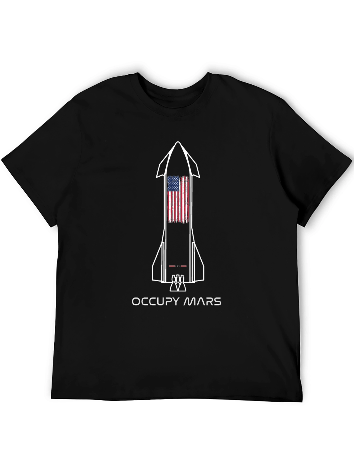 Occupy Mars Graphic Tee - Black