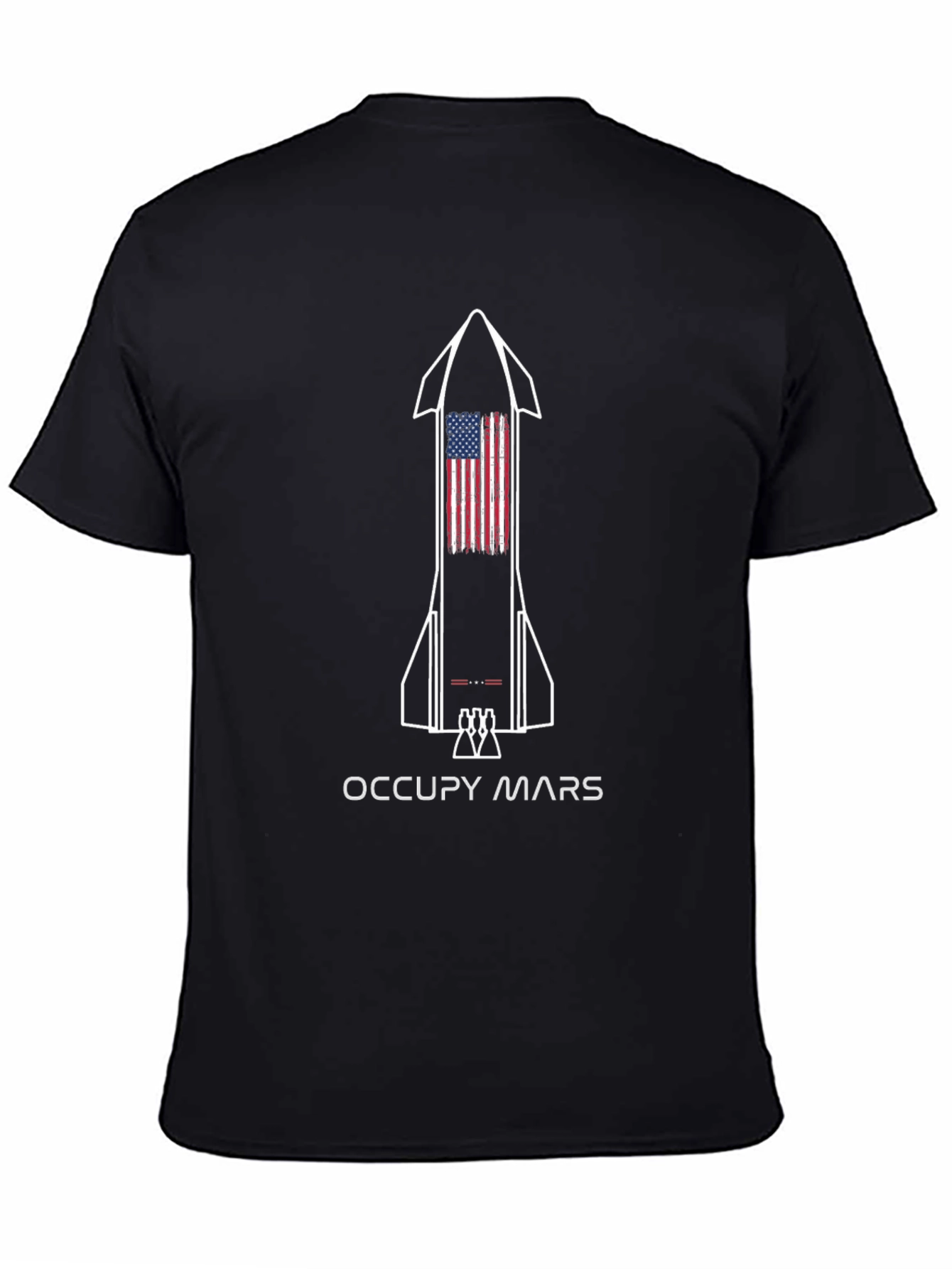 Occupy Mars Graphic Tee - Black