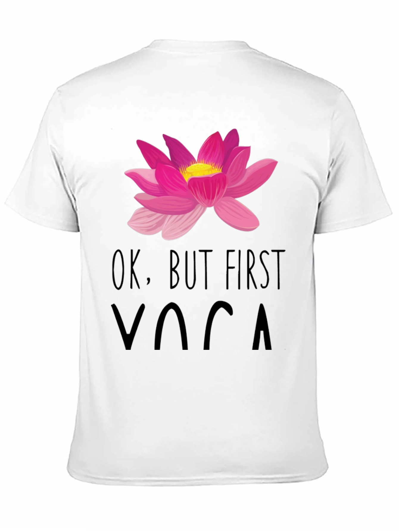 Ok But First Yoga Graphic Tee