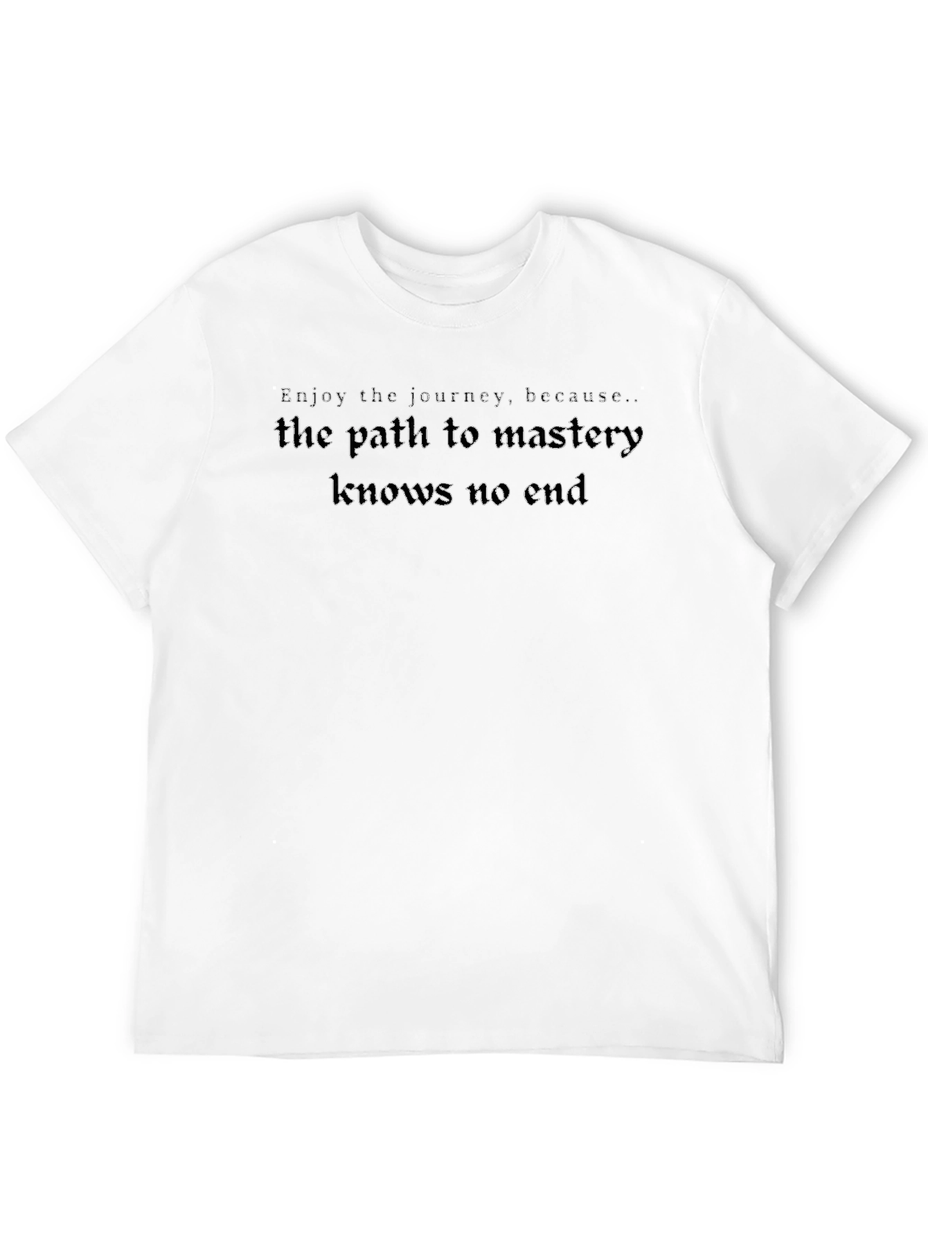 Enjoy the Journey Black Graphic Tee