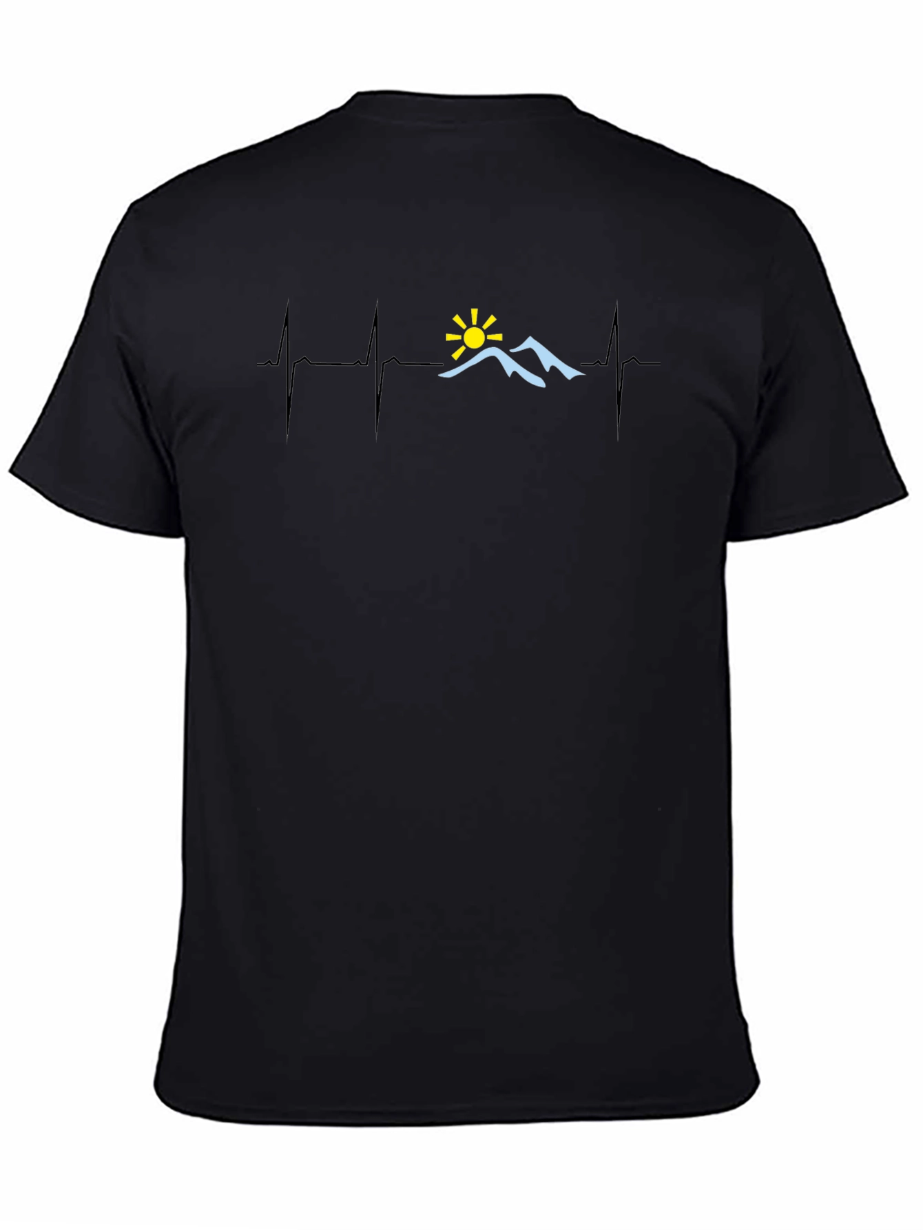 Heartbeat Mountain T-Shirt - Adventure Seeker Tee
