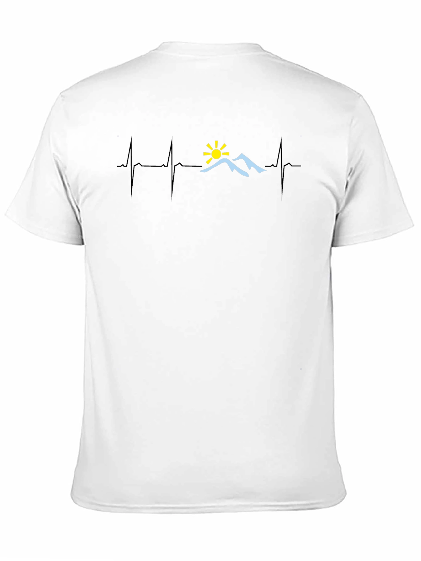 Heartbeat Mountain T-Shirt - Adventure Seeker Tee