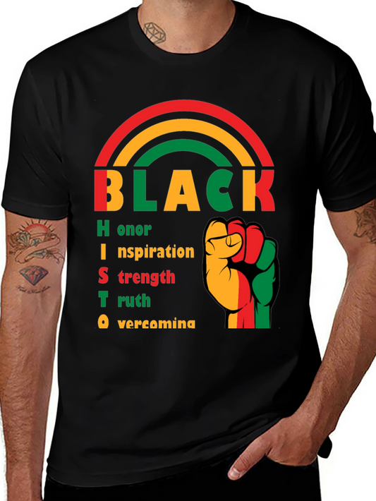 Black History Month Fist T-Shirt