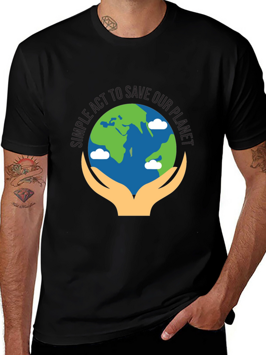 Eco-Friendly Save Our Planet Graphic Tee