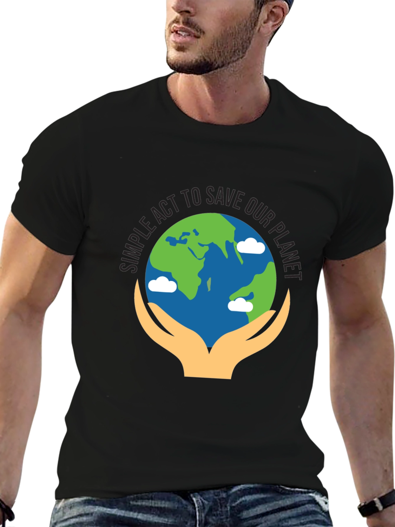 Eco-Friendly Save Our Planet Graphic Tee