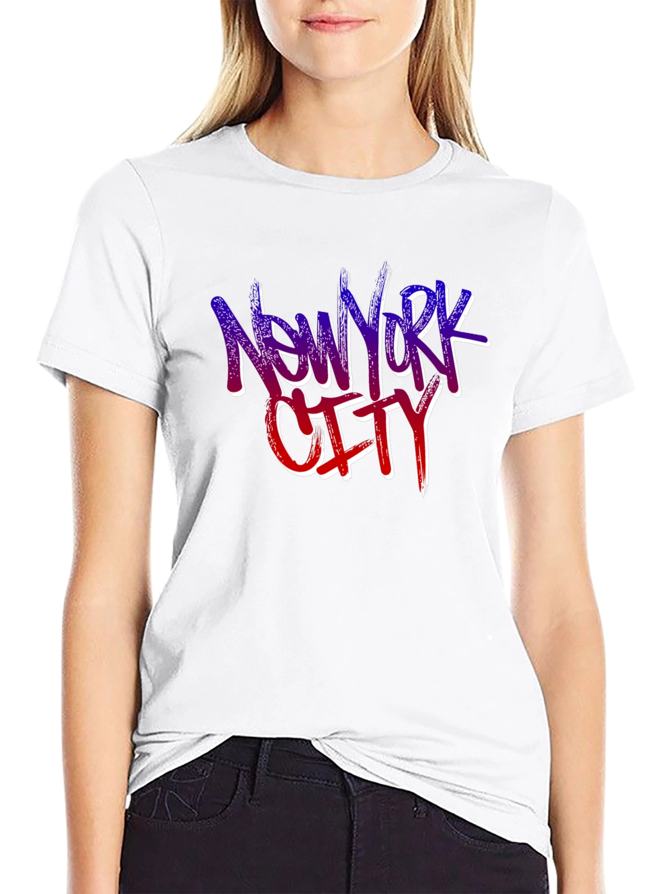 New York City Graffiti Graphic T-Shirt