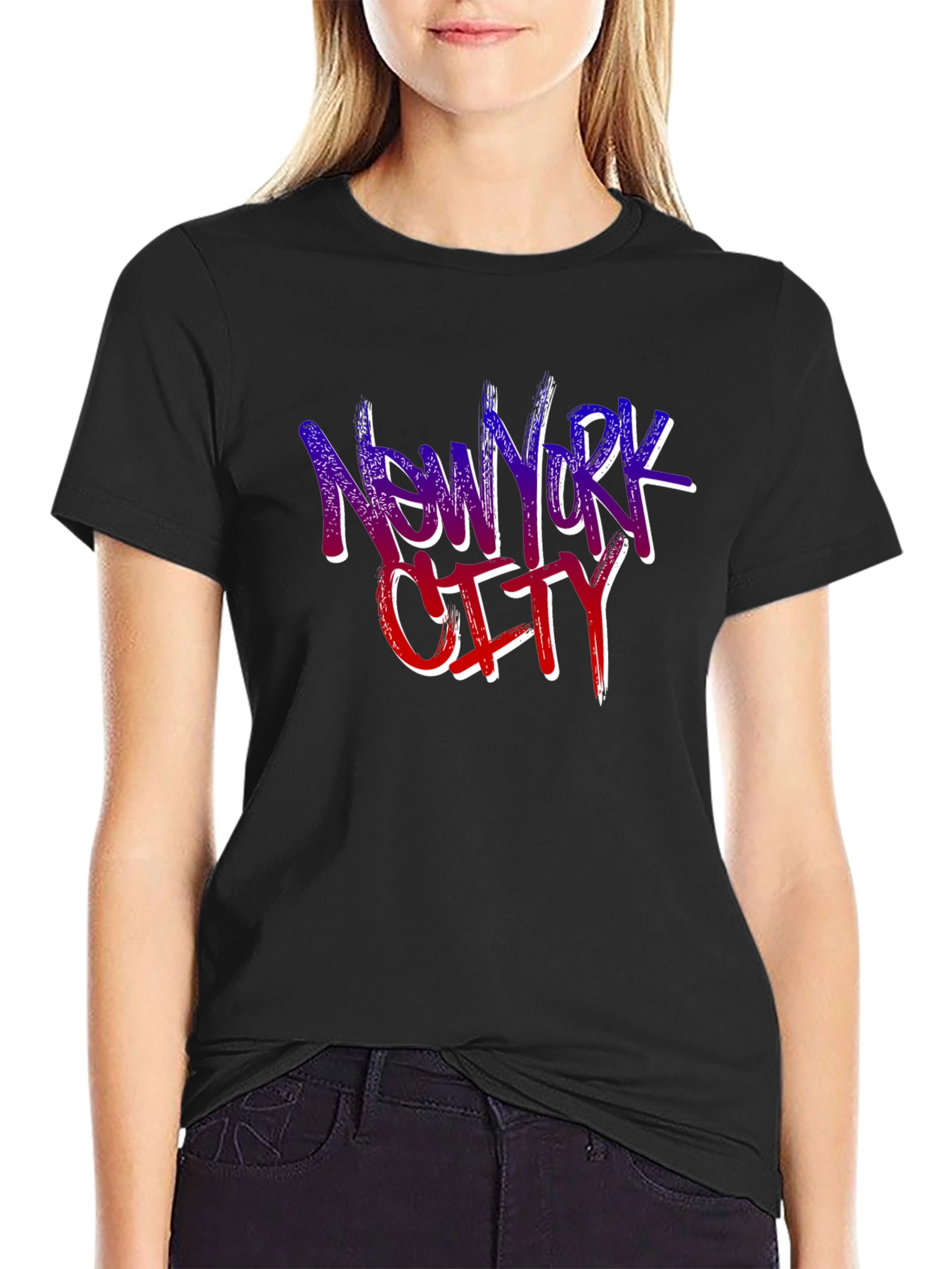 New York City Graffiti Graphic T-Shirt