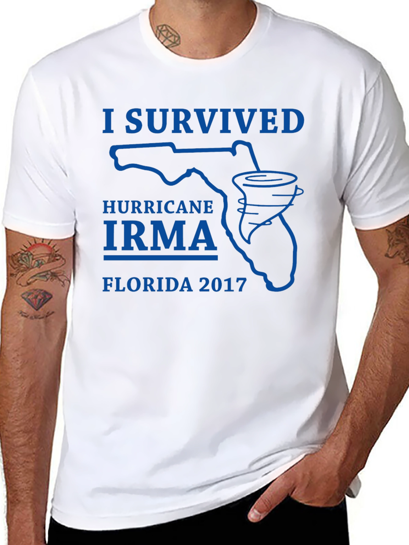 I Survived Hurricane Irma Florida 2017 T-Shirt