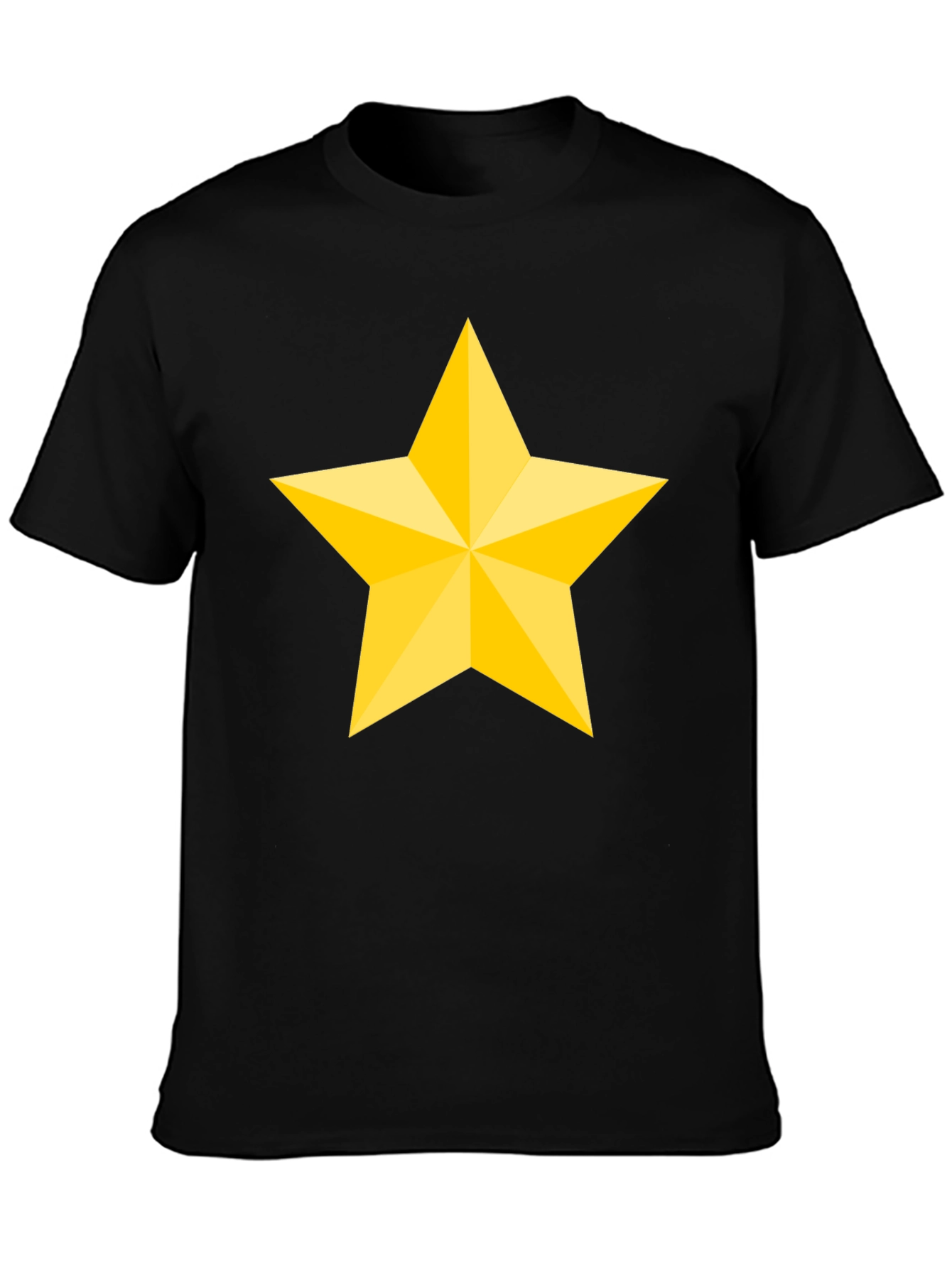 Star Graphic Tee - Mens Black T-Shirt