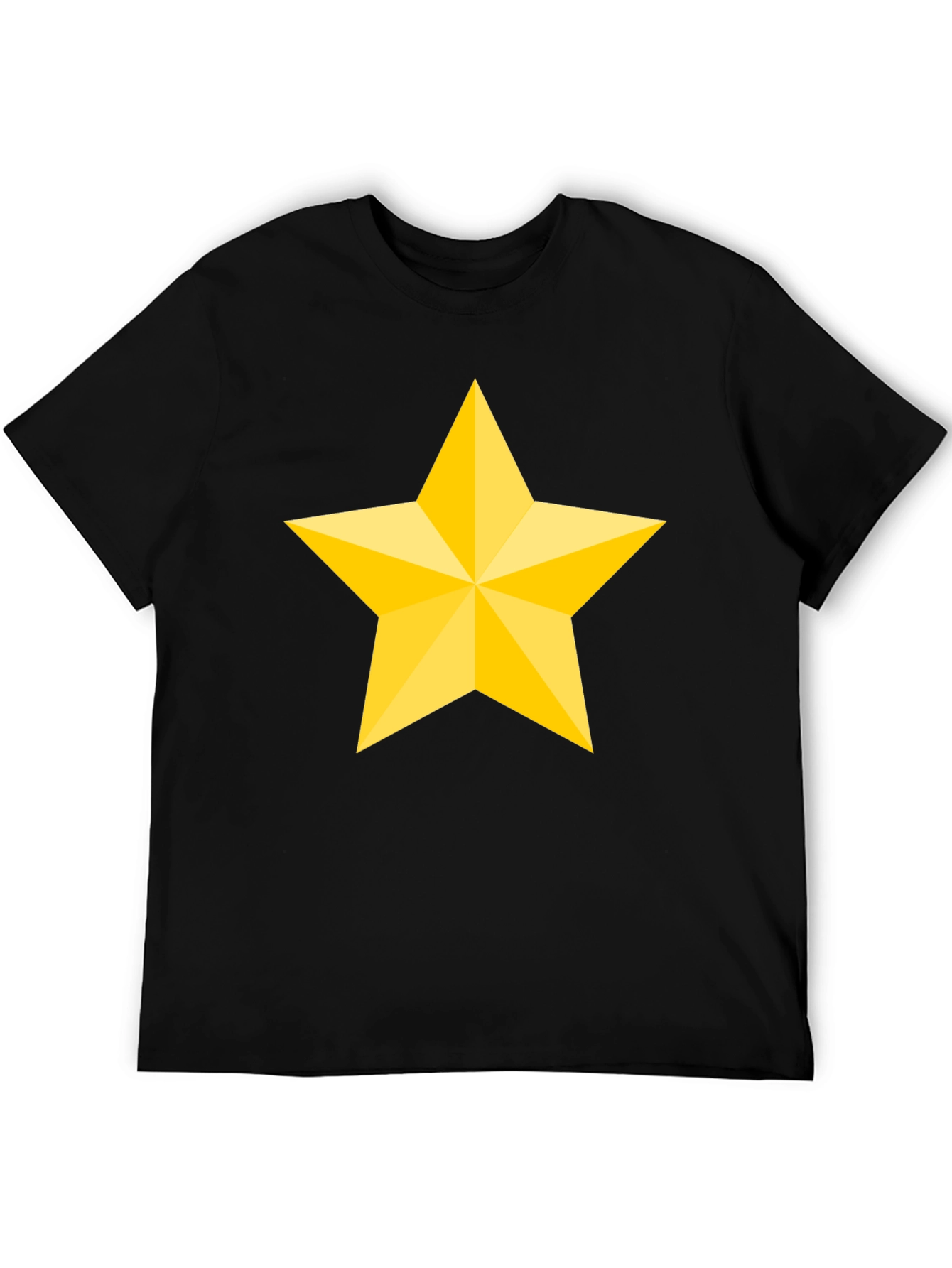 Star Graphic Tee - Mens Black T-Shirt
