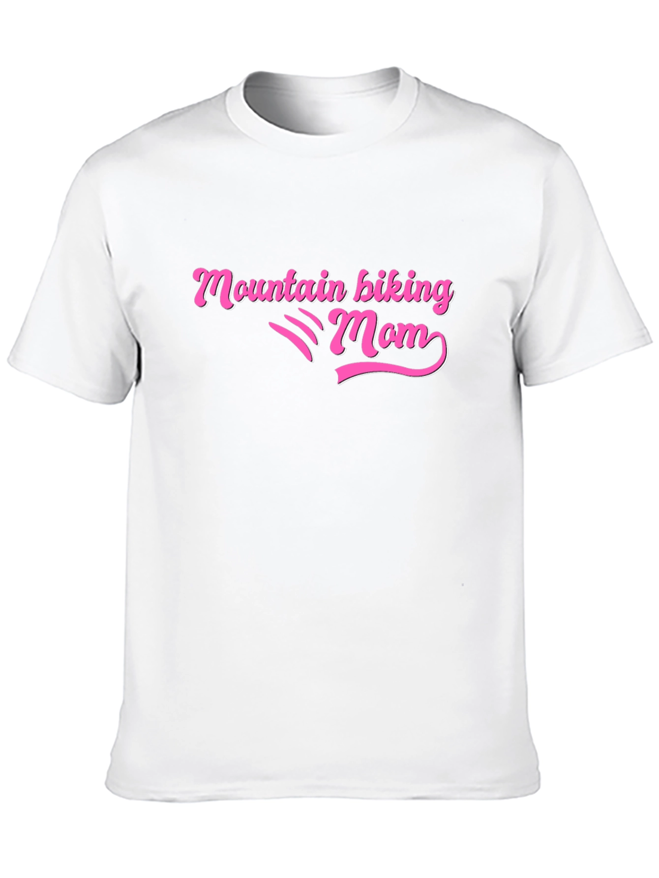 Mountain Biking Mom Graphic T-Shirt