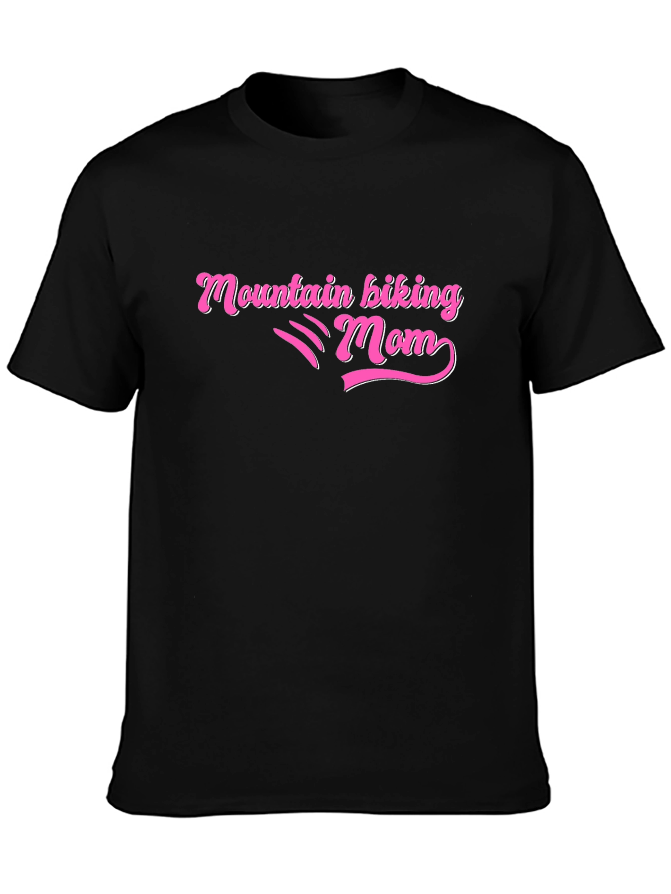 Mountain Biking Mom Graphic T-Shirt