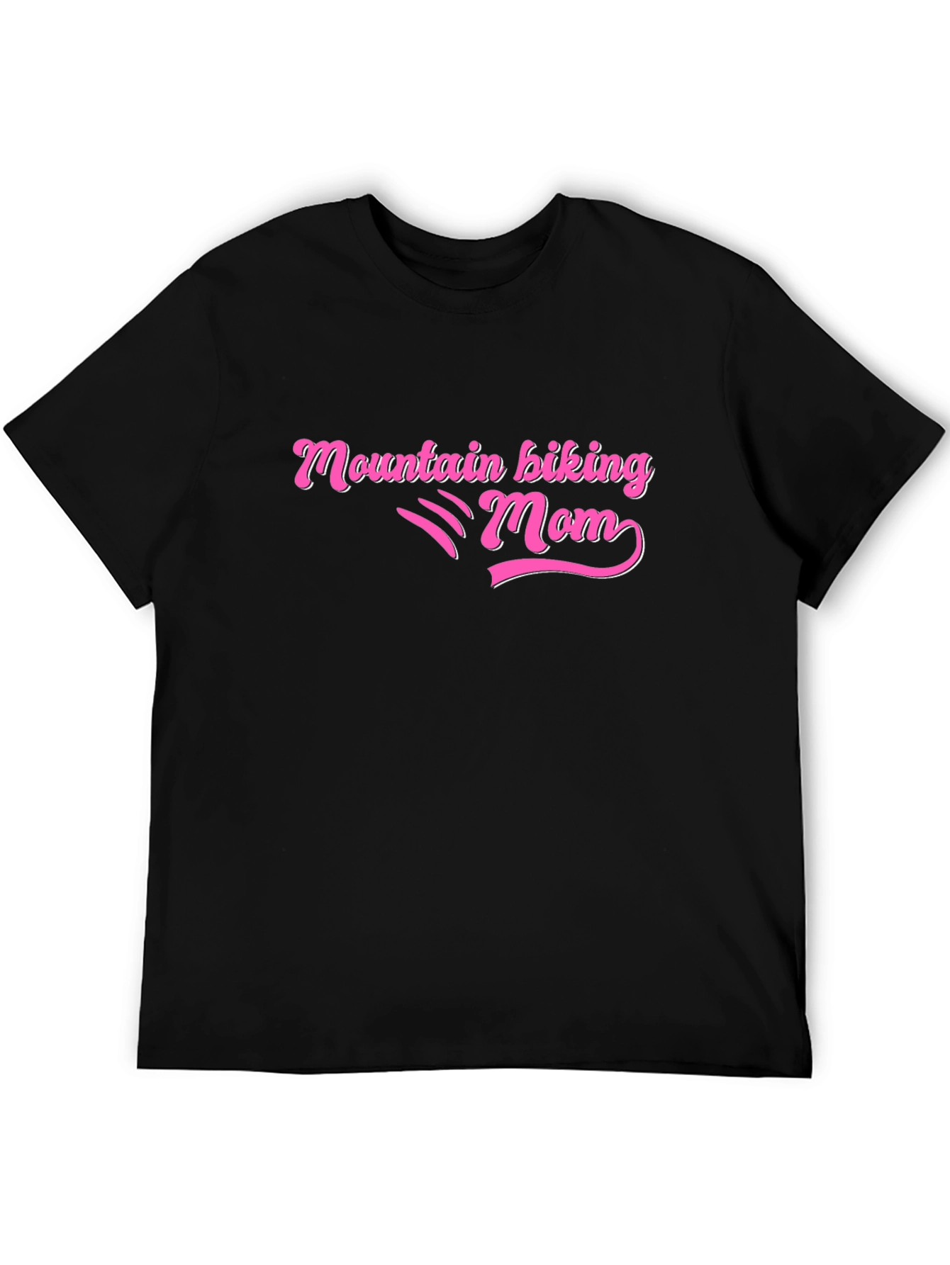 Mountain Biking Mom Graphic T-Shirt