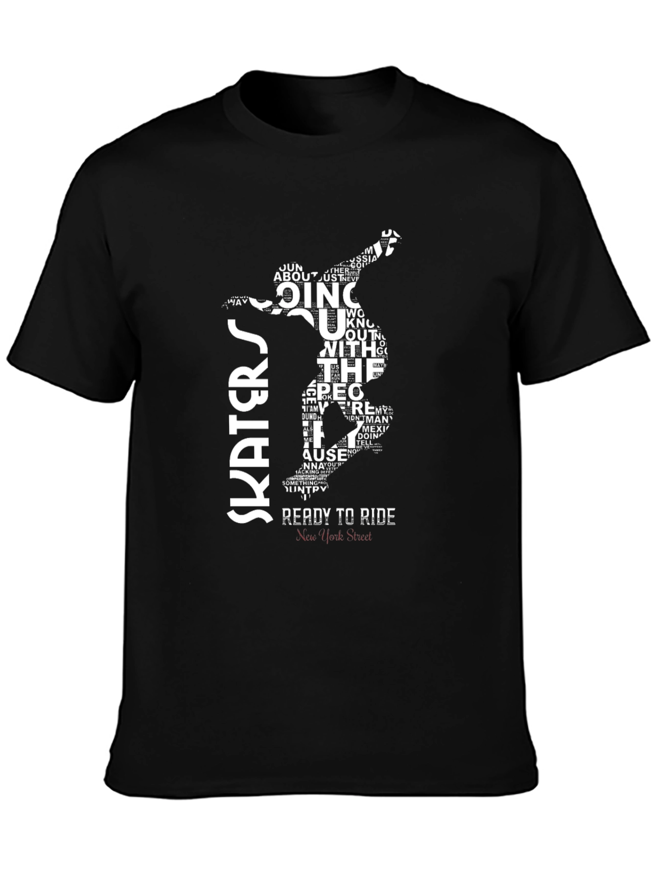 Skateboarder Graphic Tee - Ready to Ride
