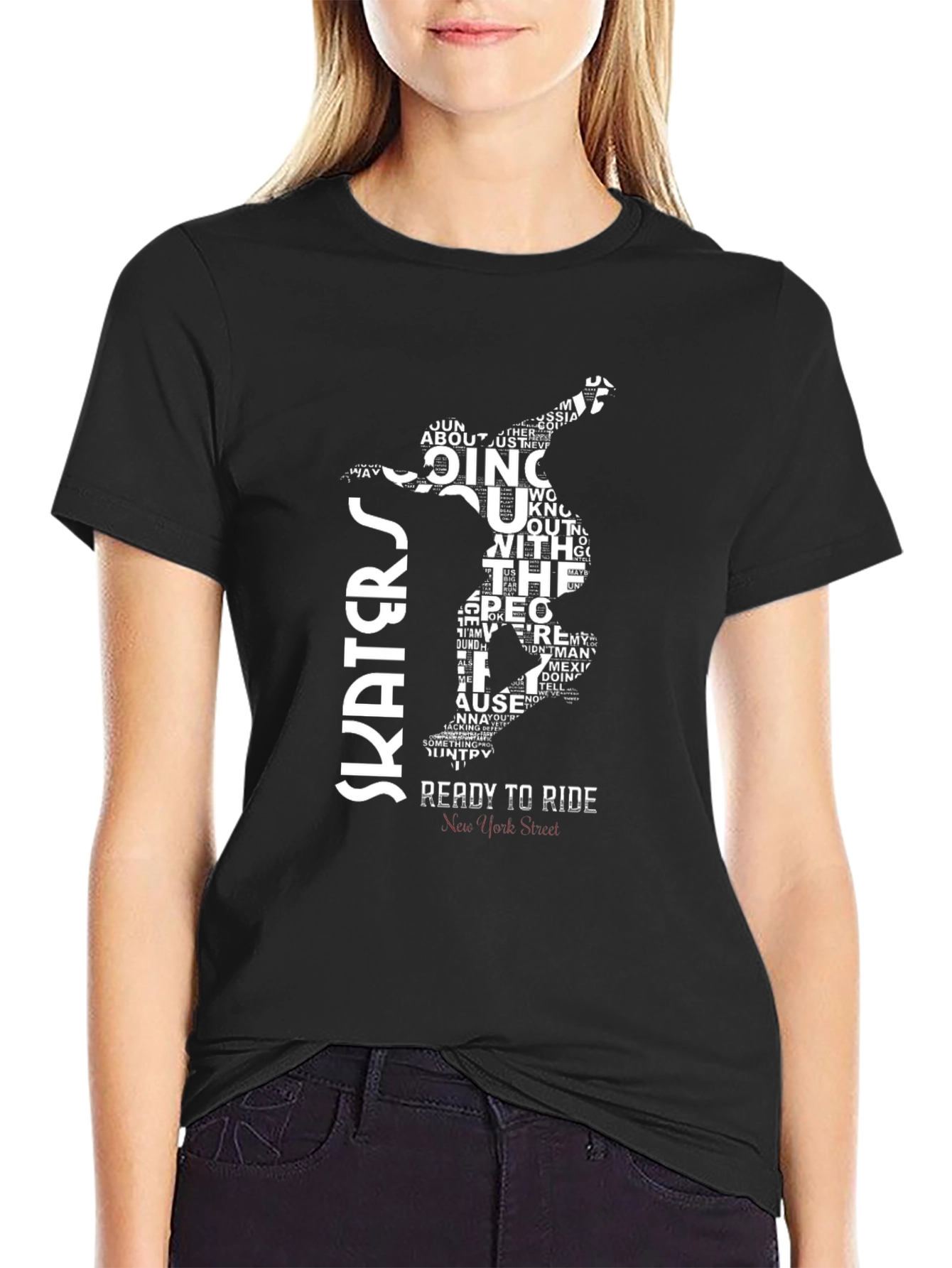 Skateboarder Graphic Tee - Ready to Ride