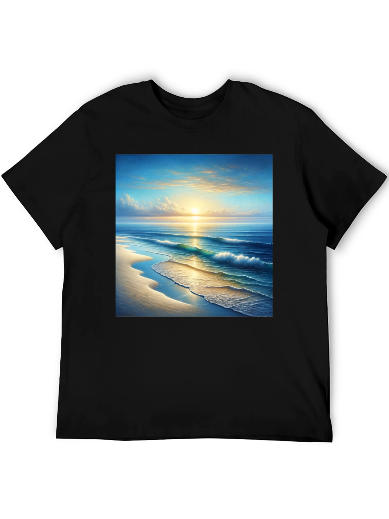 Sunset Beach Graphic T-Shirt