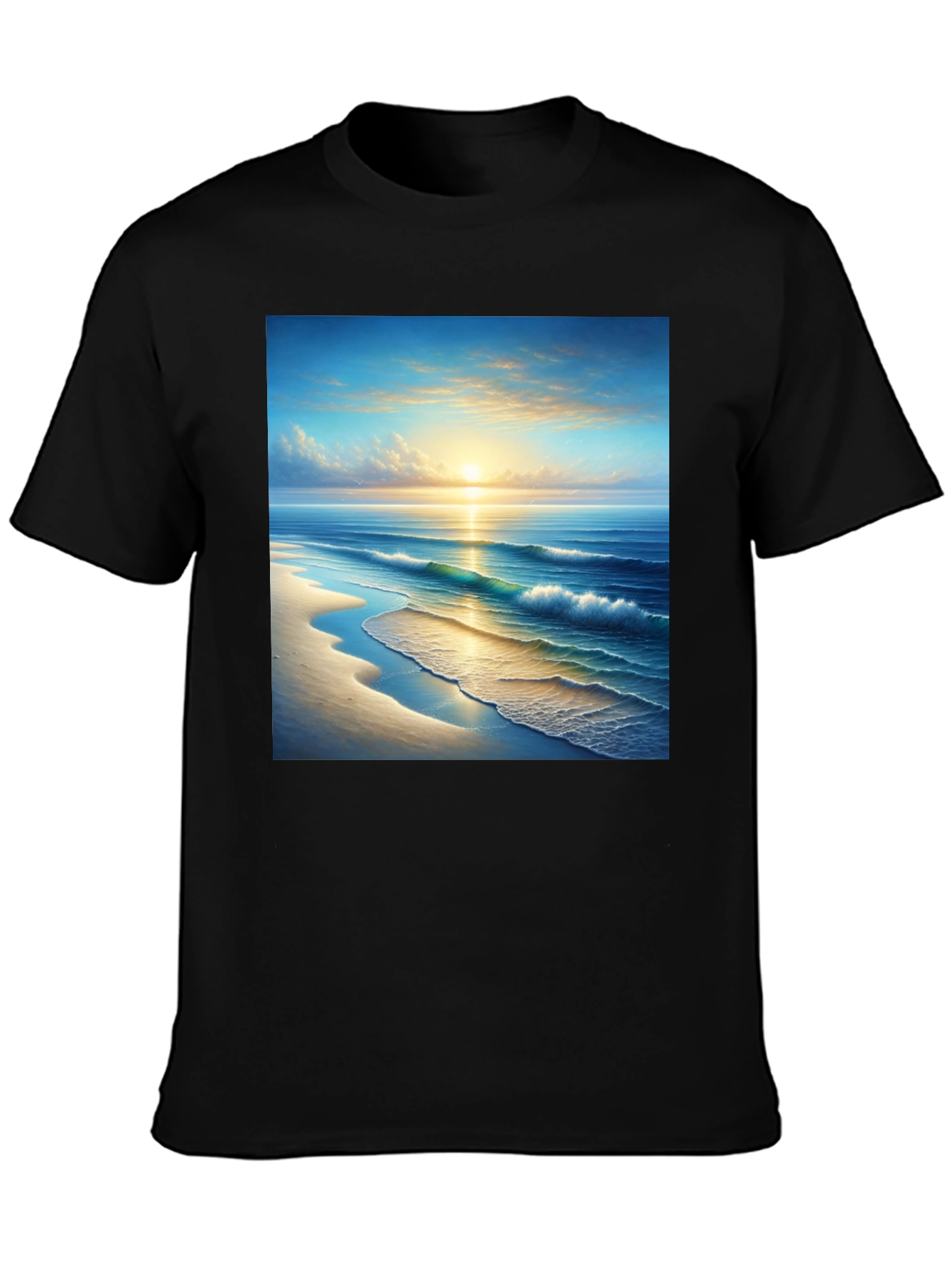 Sunset Beach Graphic T-Shirt