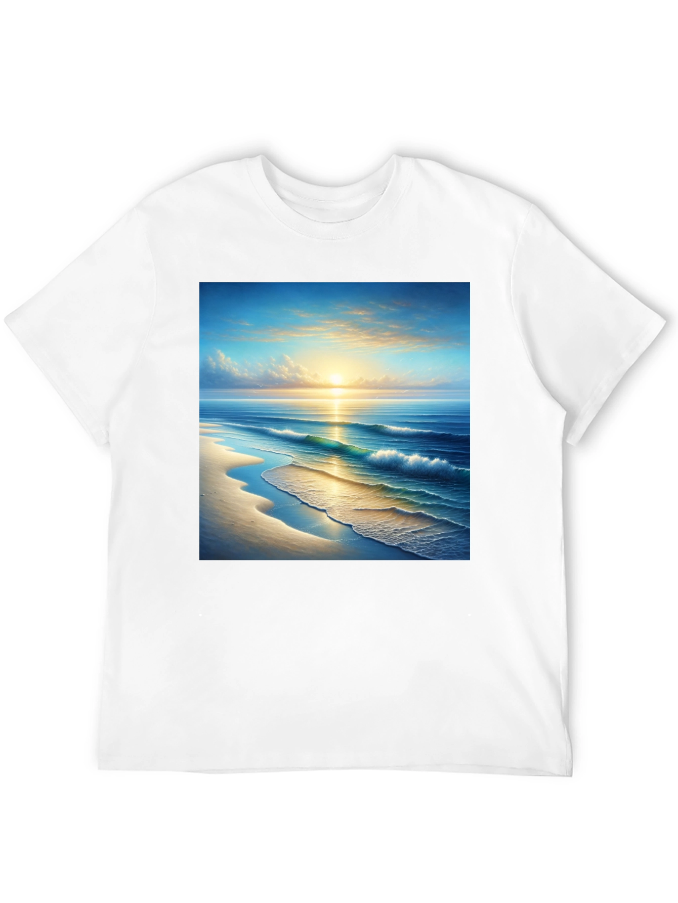 Sunset Beach Graphic T-Shirt
