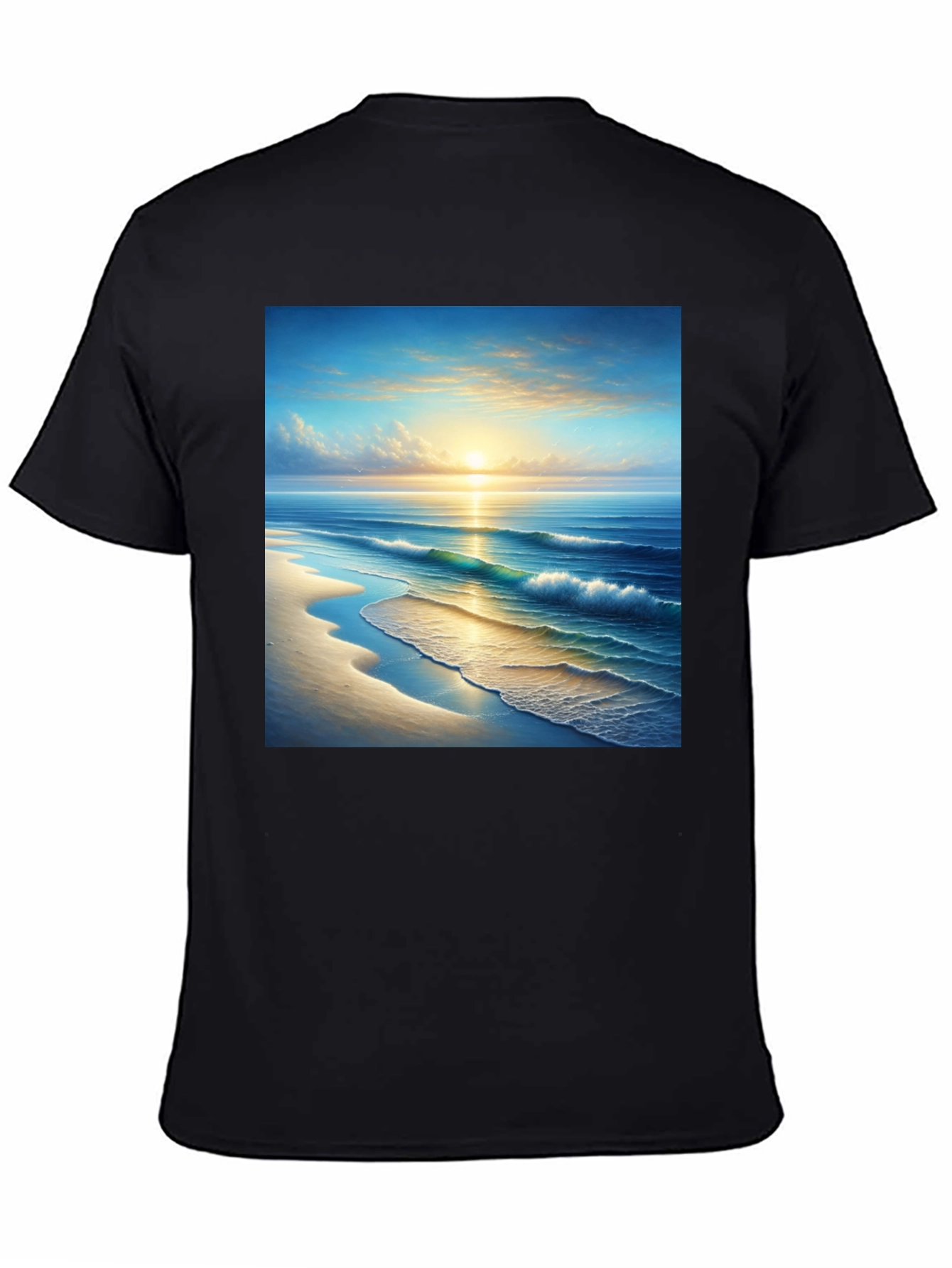 Sunset Beach Graphic T-Shirt