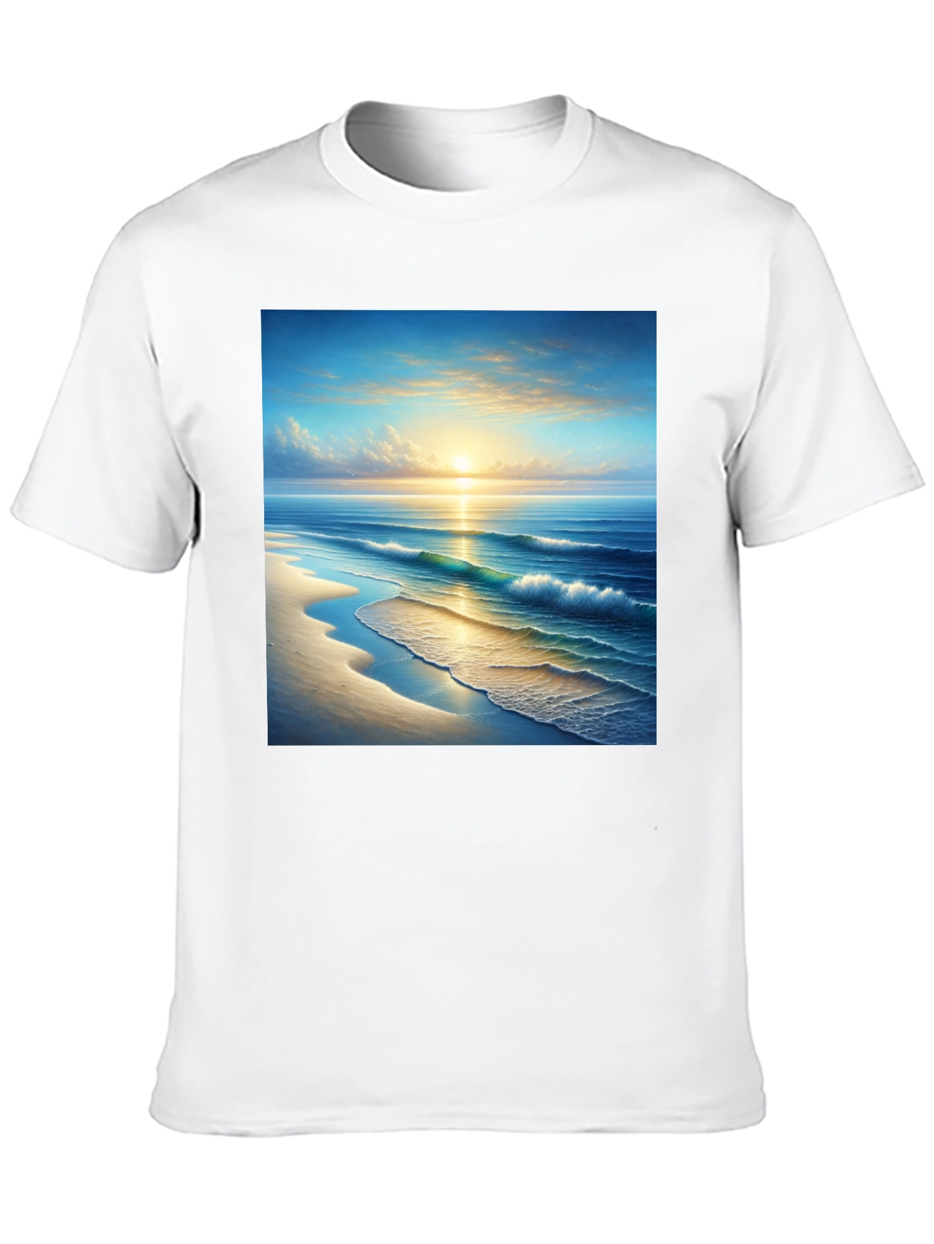 Sunset Beach Graphic T-Shirt