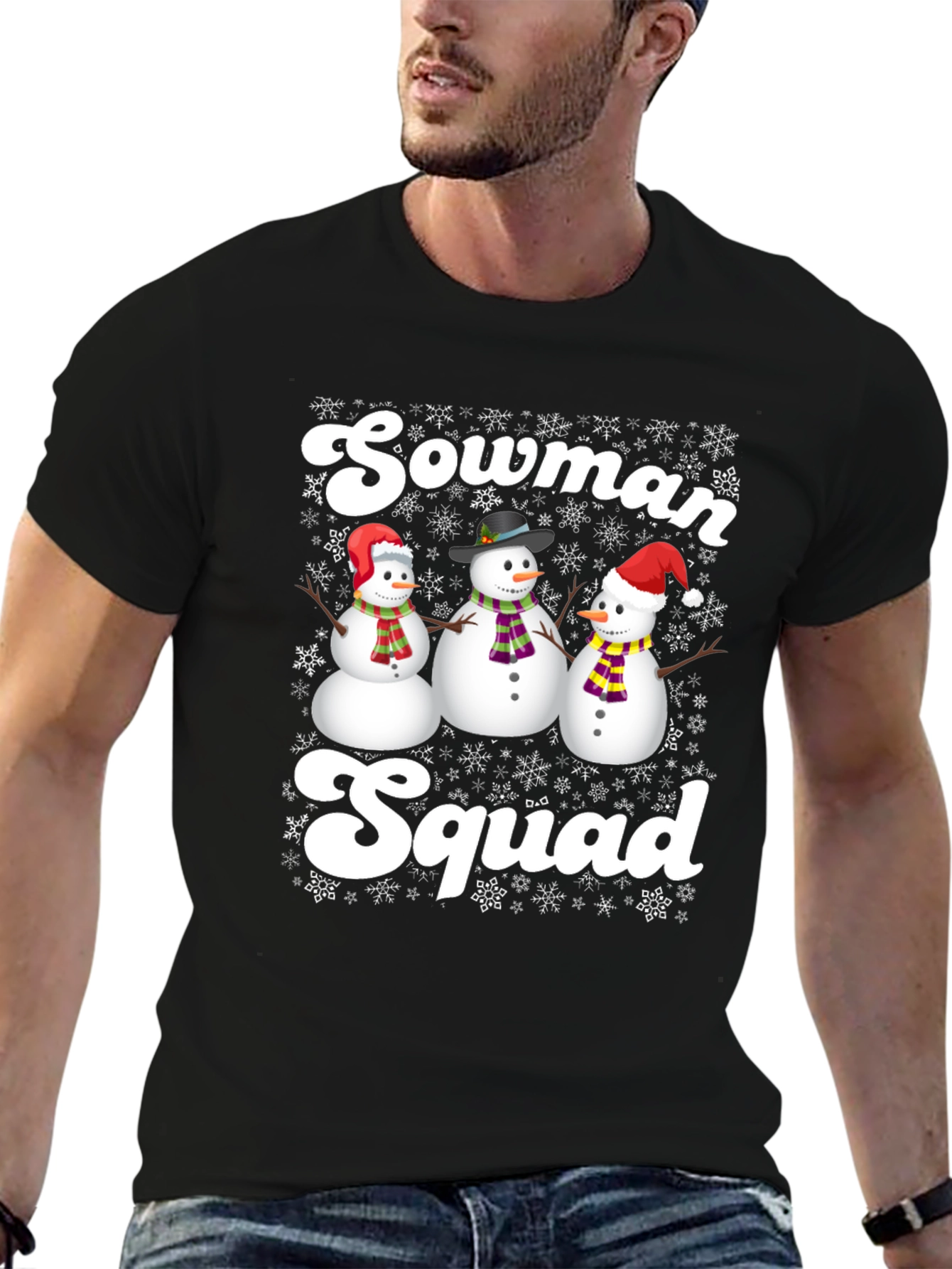 Snowman Squad Tee - Winter Holiday T-Shirt