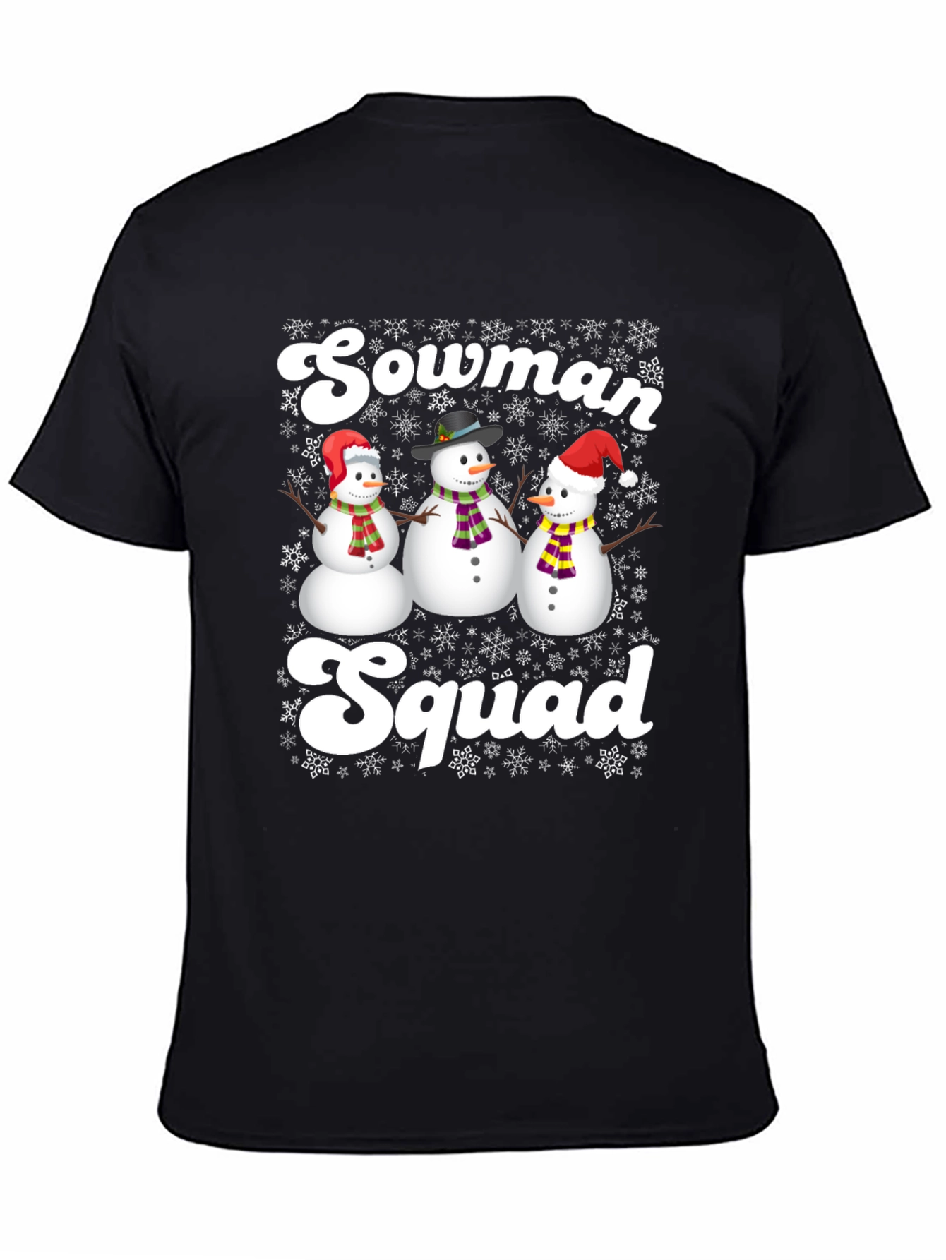 Snowman Squad Tee - Winter Holiday T-Shirt