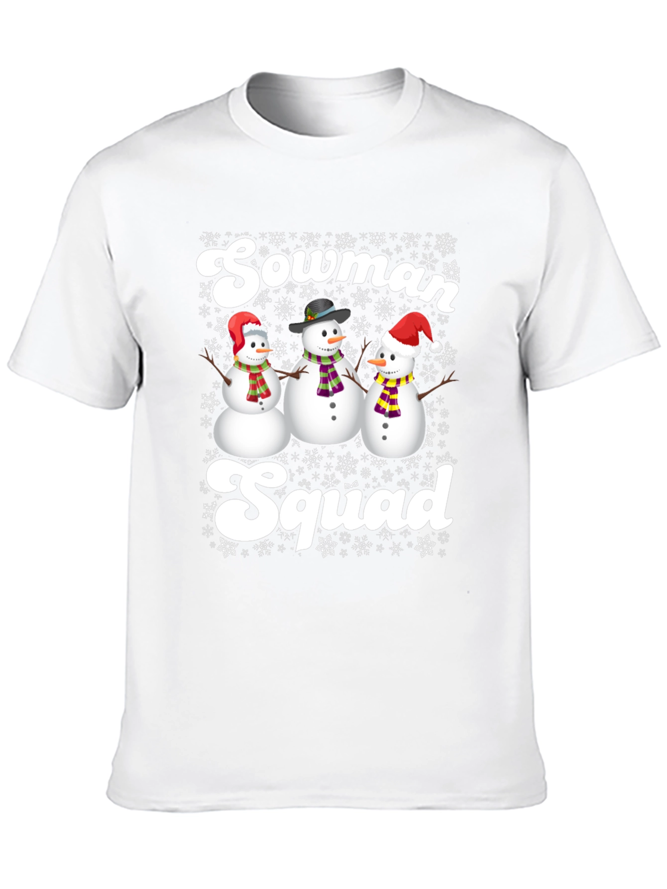 Snowman Squad Tee - Winter Holiday T-Shirt
