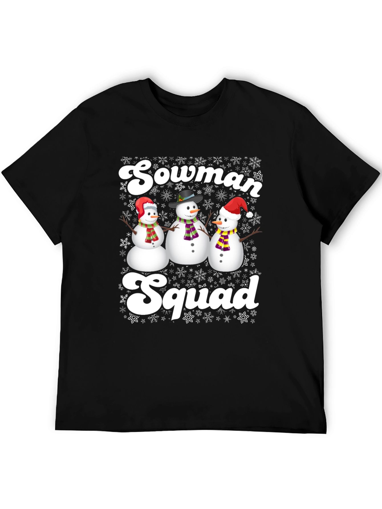 Snowman Squad Tee - Winter Holiday T-Shirt