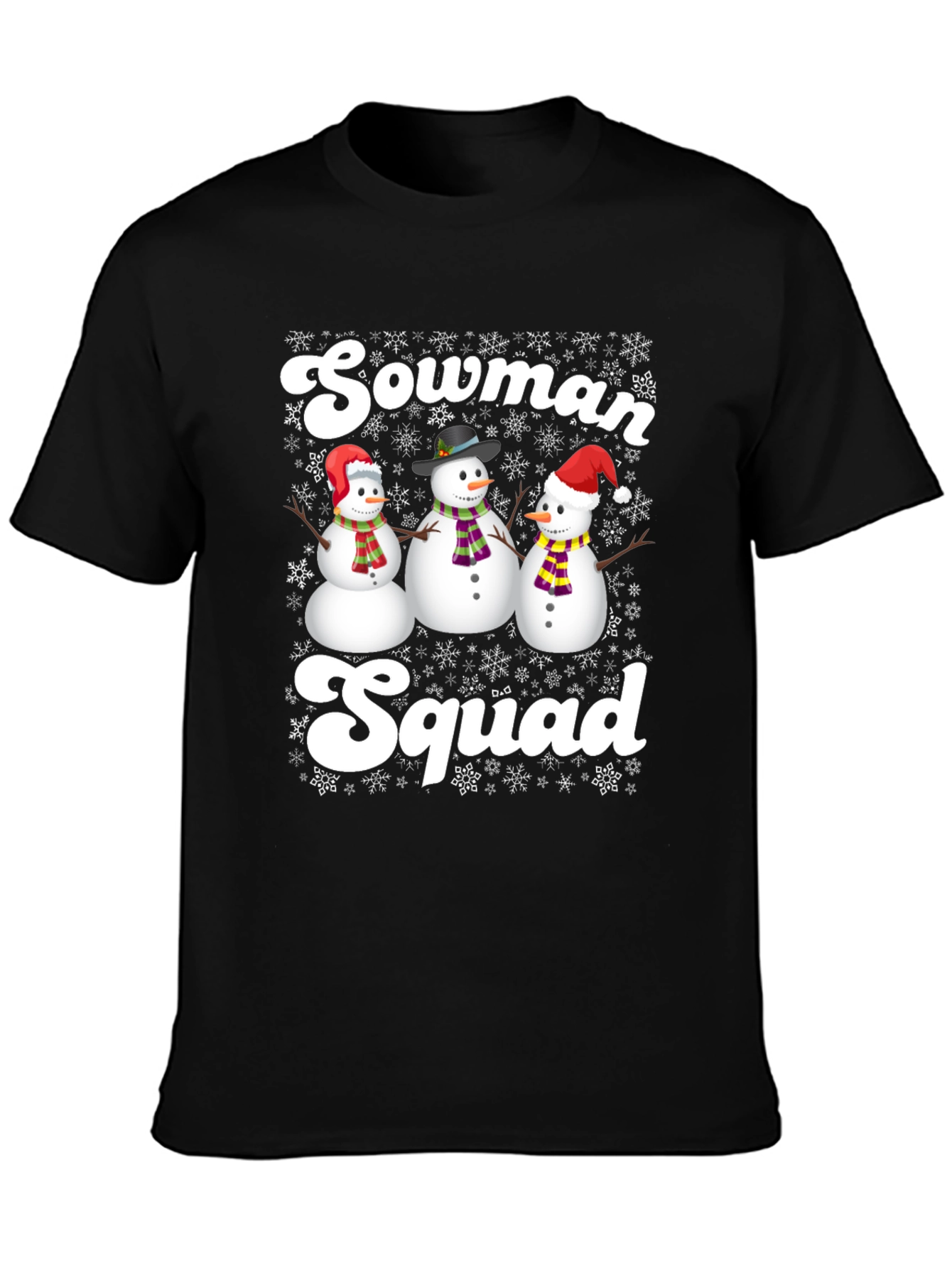 Snowman Squad Tee - Winter Holiday T-Shirt